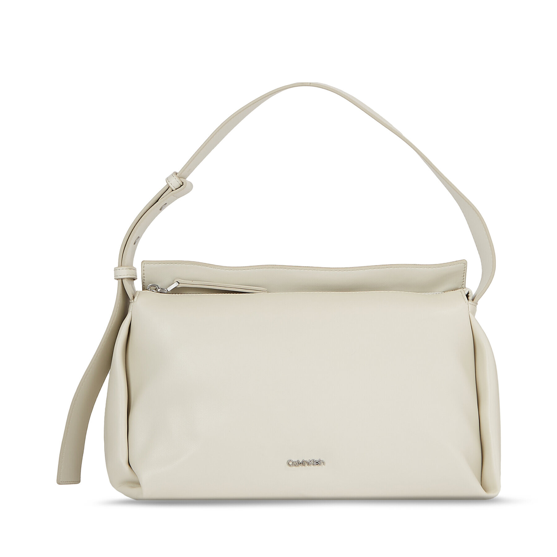 Calvin Klein Táska Elevated Soft Shoulder Bag Sm K60K610756 Ekru - Pepit.hu