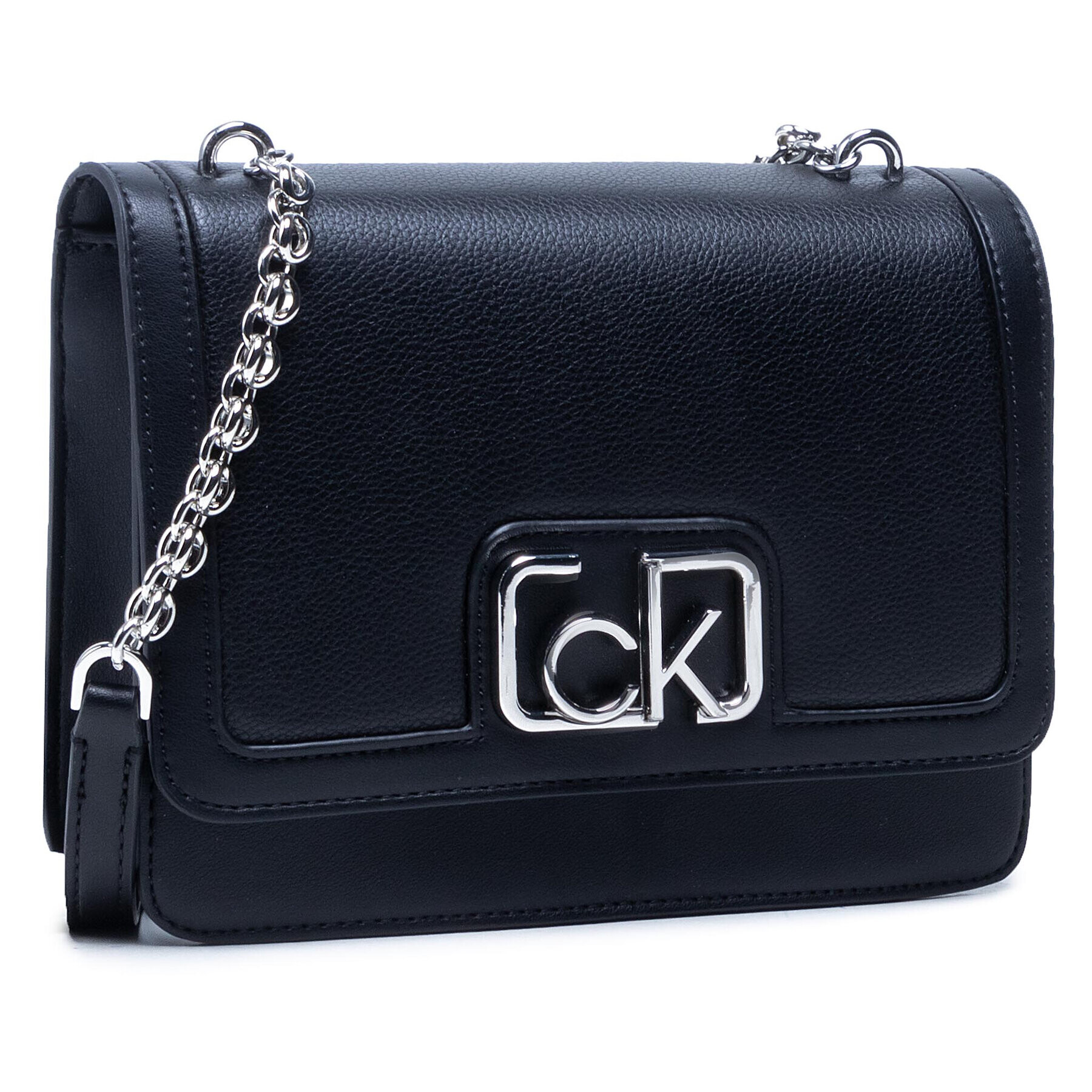 Calvin Klein Táska Flap Shoulder Bag Md K60K607051 Fekete - Pepit.hu