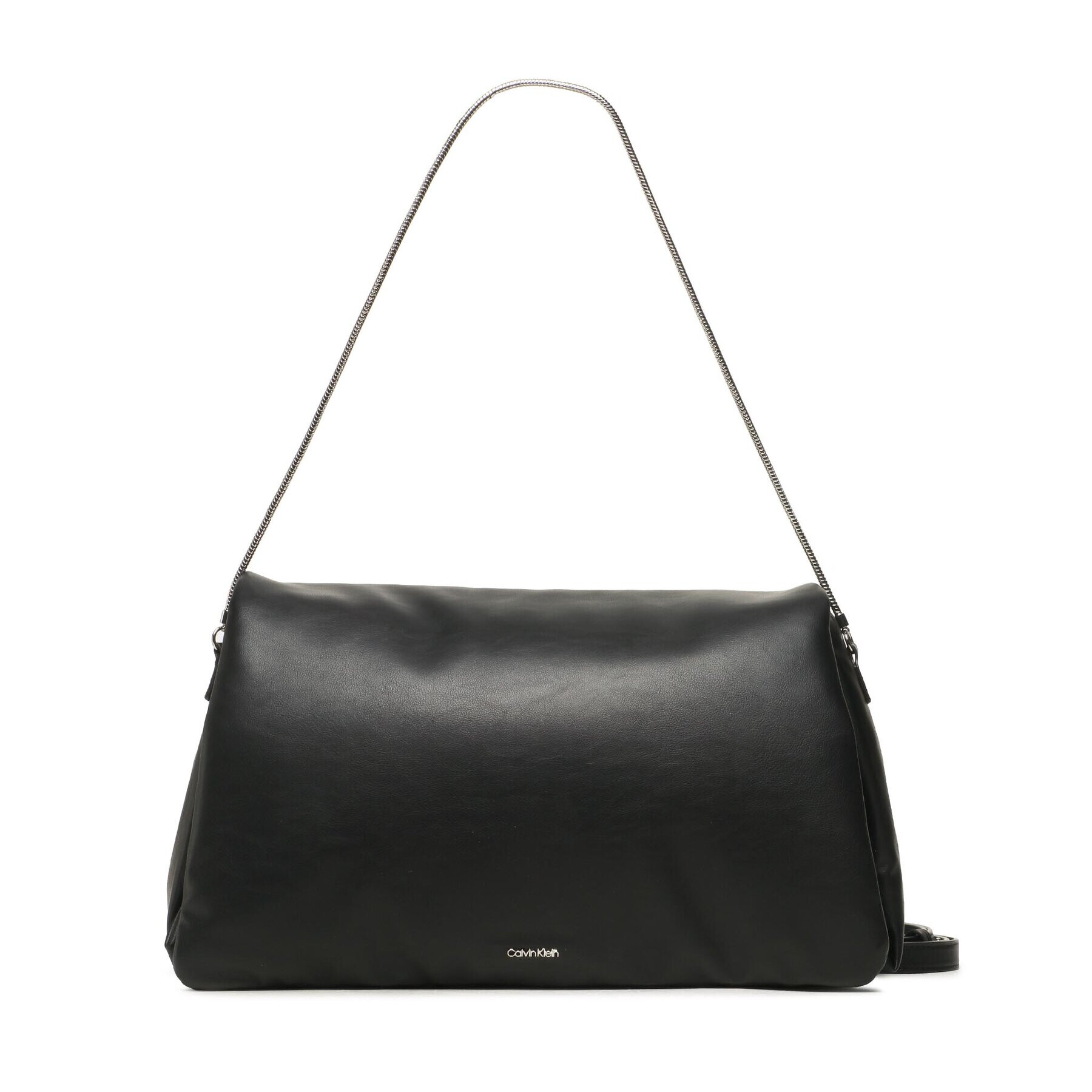 Calvin Klein Táska Puffed Shoulder Bag K60K611020 Fekete - Pepit.hu