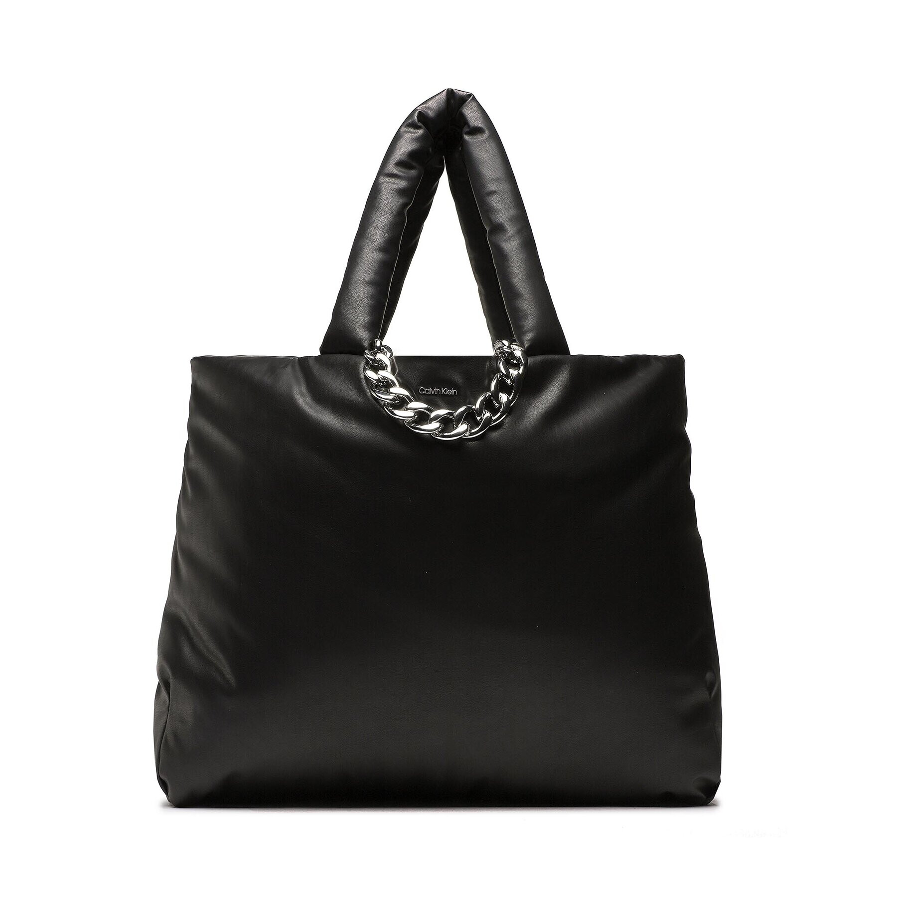 Calvin Klein Táska Puffed Tote Lg K60K609855 Fekete - Pepit.hu