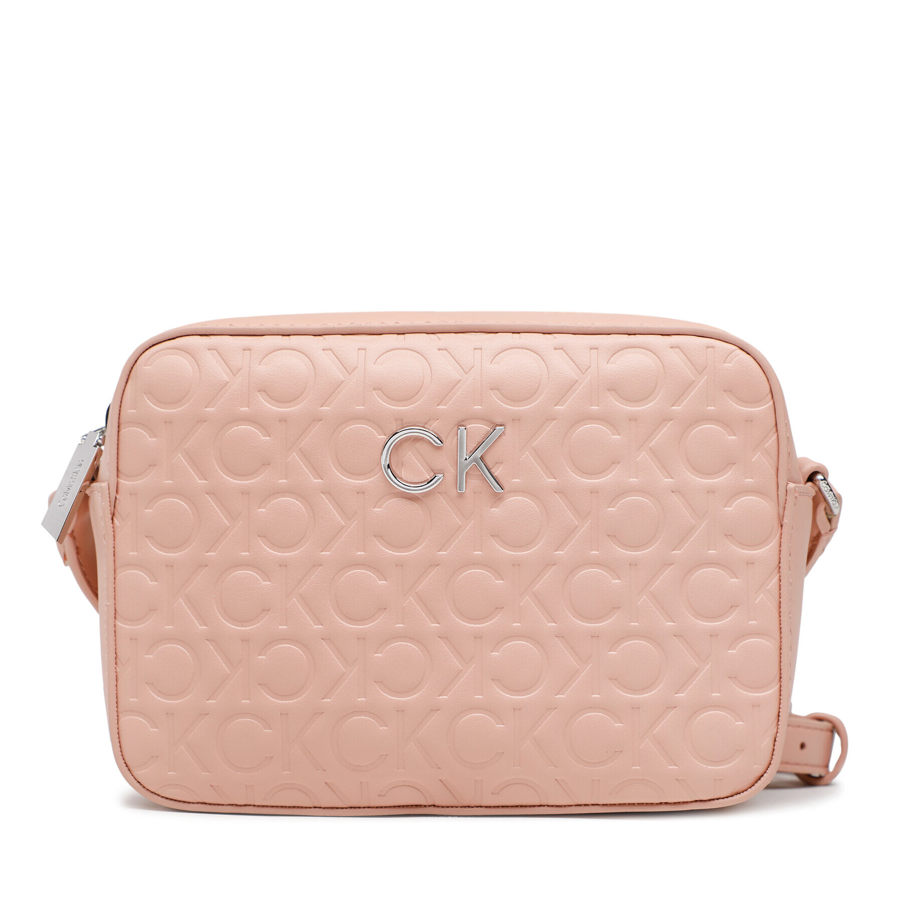 Calvin Klein Táska Re-Lock Camera Bag Emb Mono K60K610199 Rózsaszín - Pepit.hu