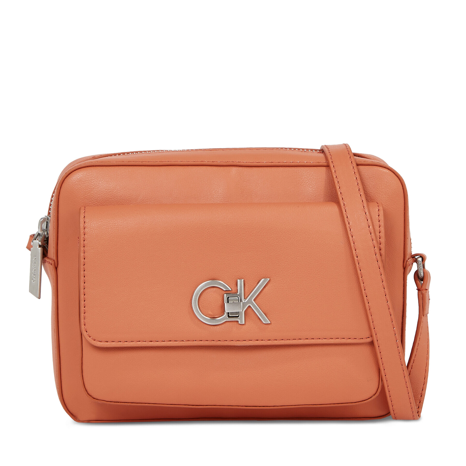 Calvin Klein Táska Re-Lock Camera Bag W/Flap K60K611083 Barna - Pepit.hu