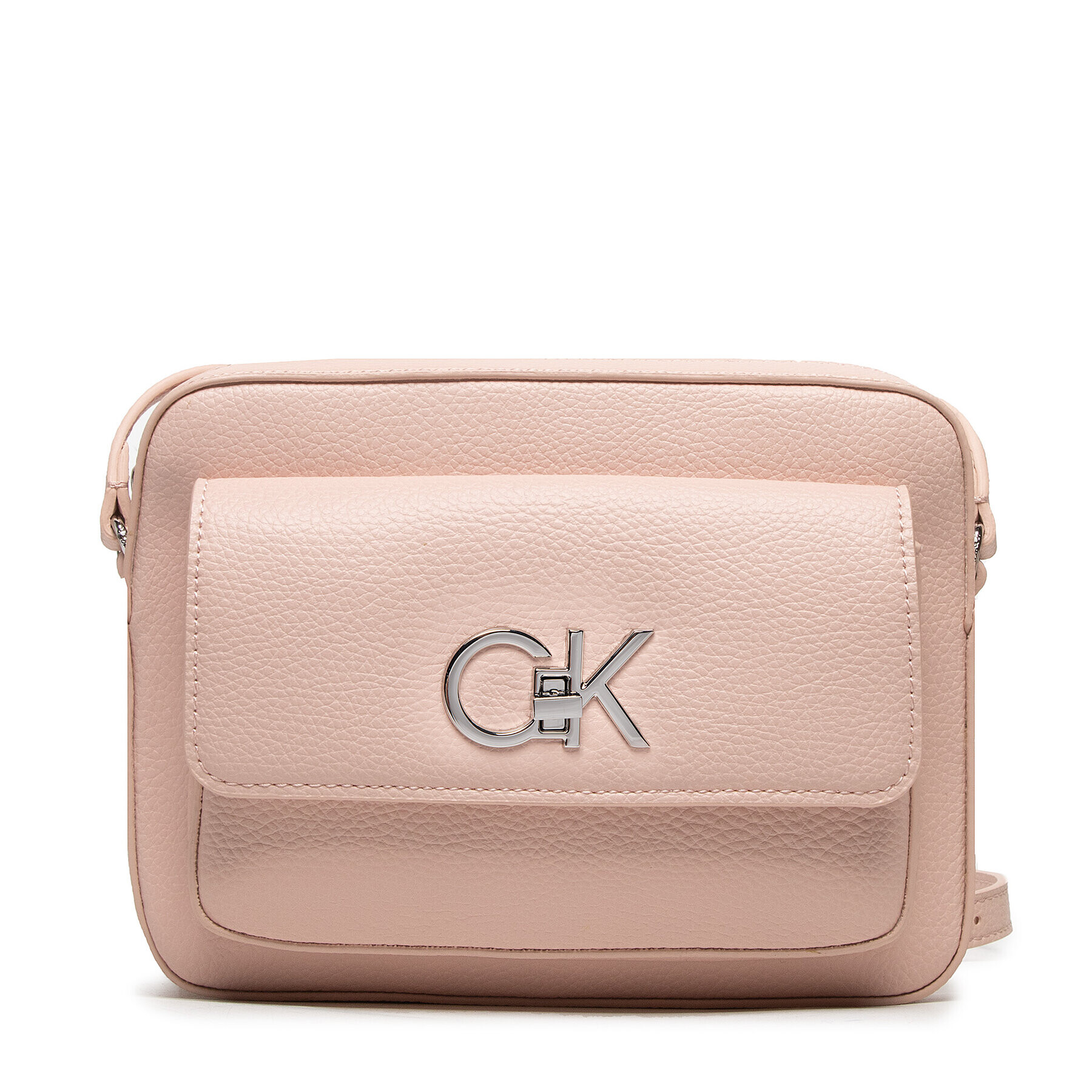 Calvin Klein Táska Re-Lock Camera Bag With Flap Pbl K60K609397 Rózsaszín - Pepit.hu