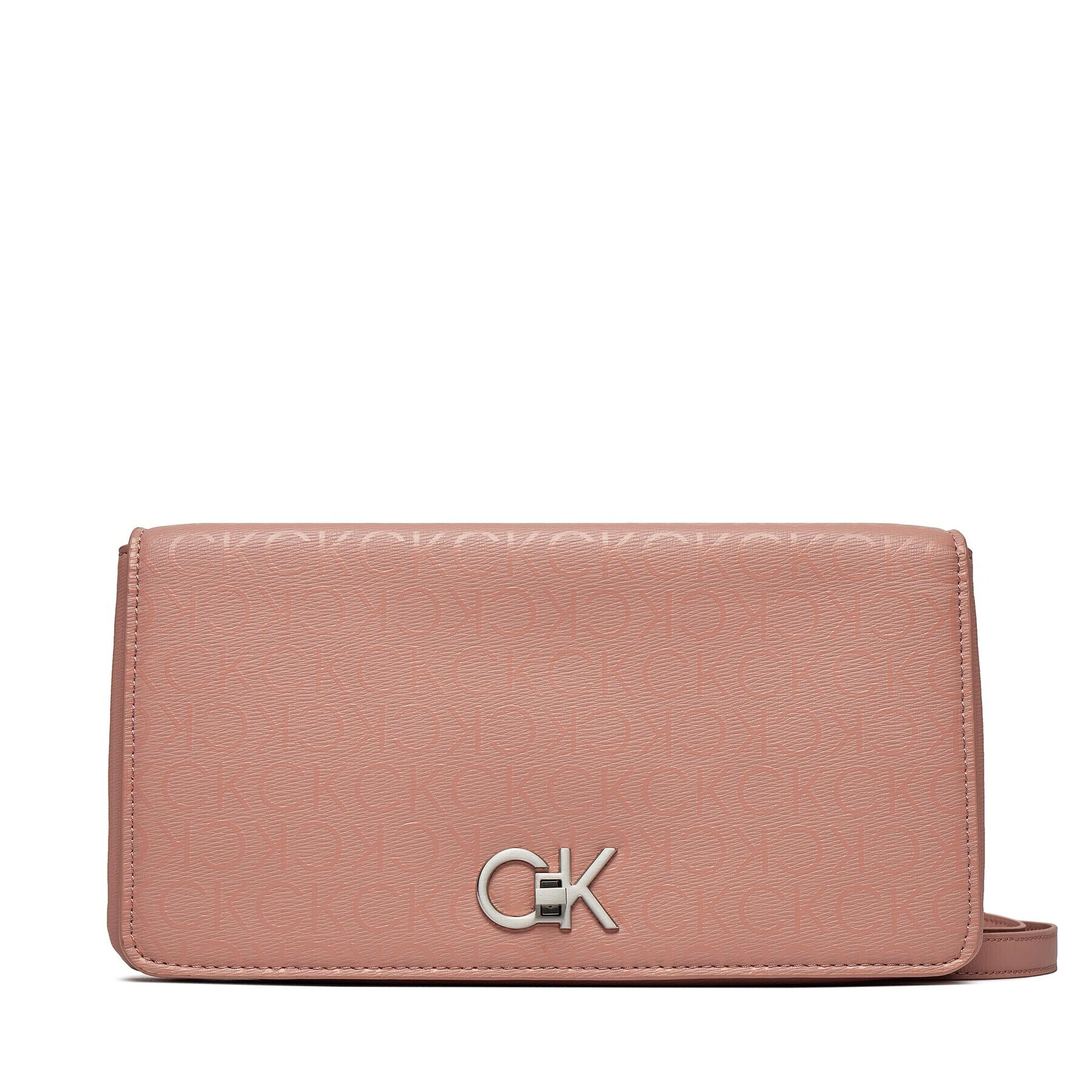 Calvin Klein Táska Re-Lock Double Gusette _Epi Mono K60K611347 Rózsaszín - Pepit.hu