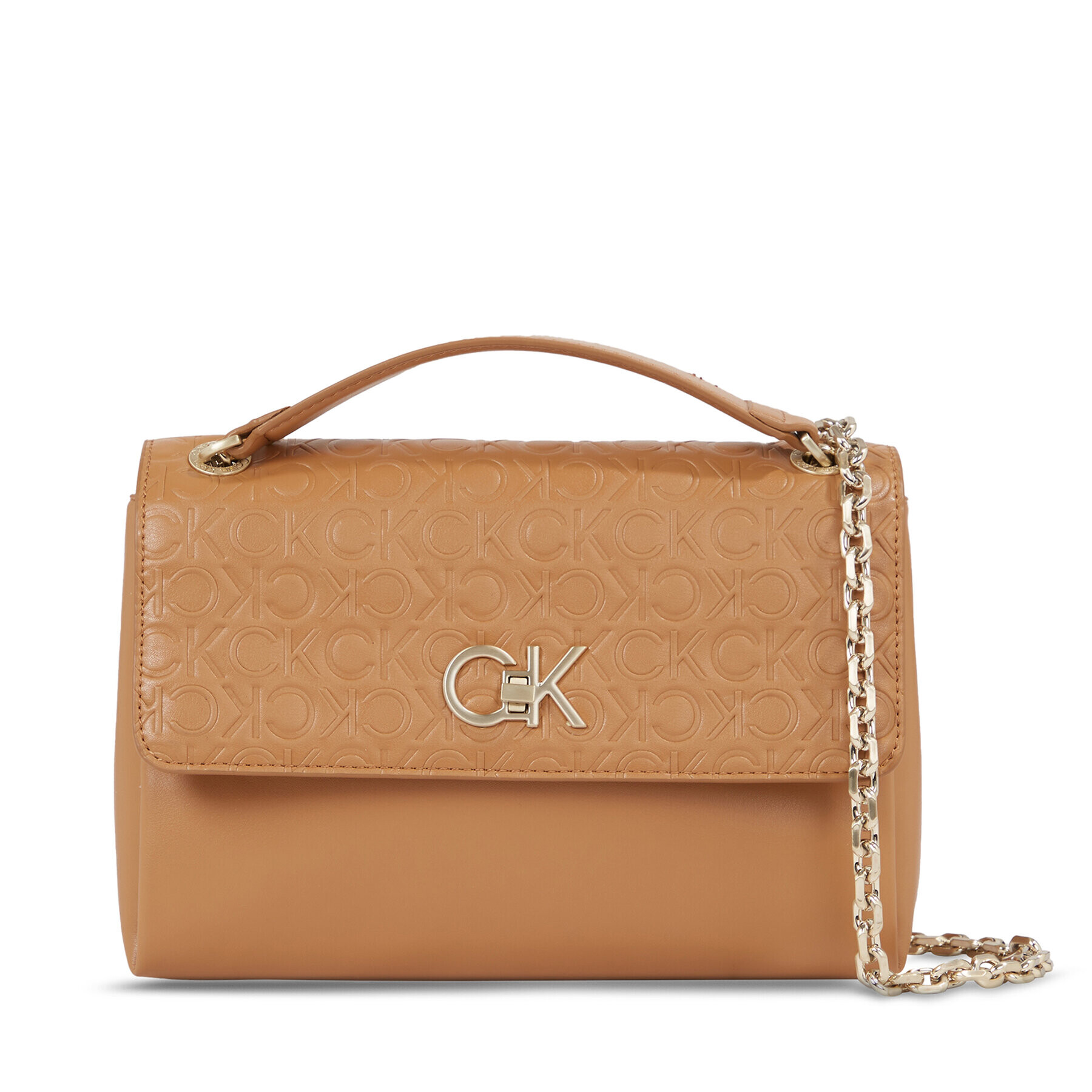 Calvin Klein Táska Re-Lock Ew Conv Crossbody-Emb K60K611533 Barna - Pepit.hu