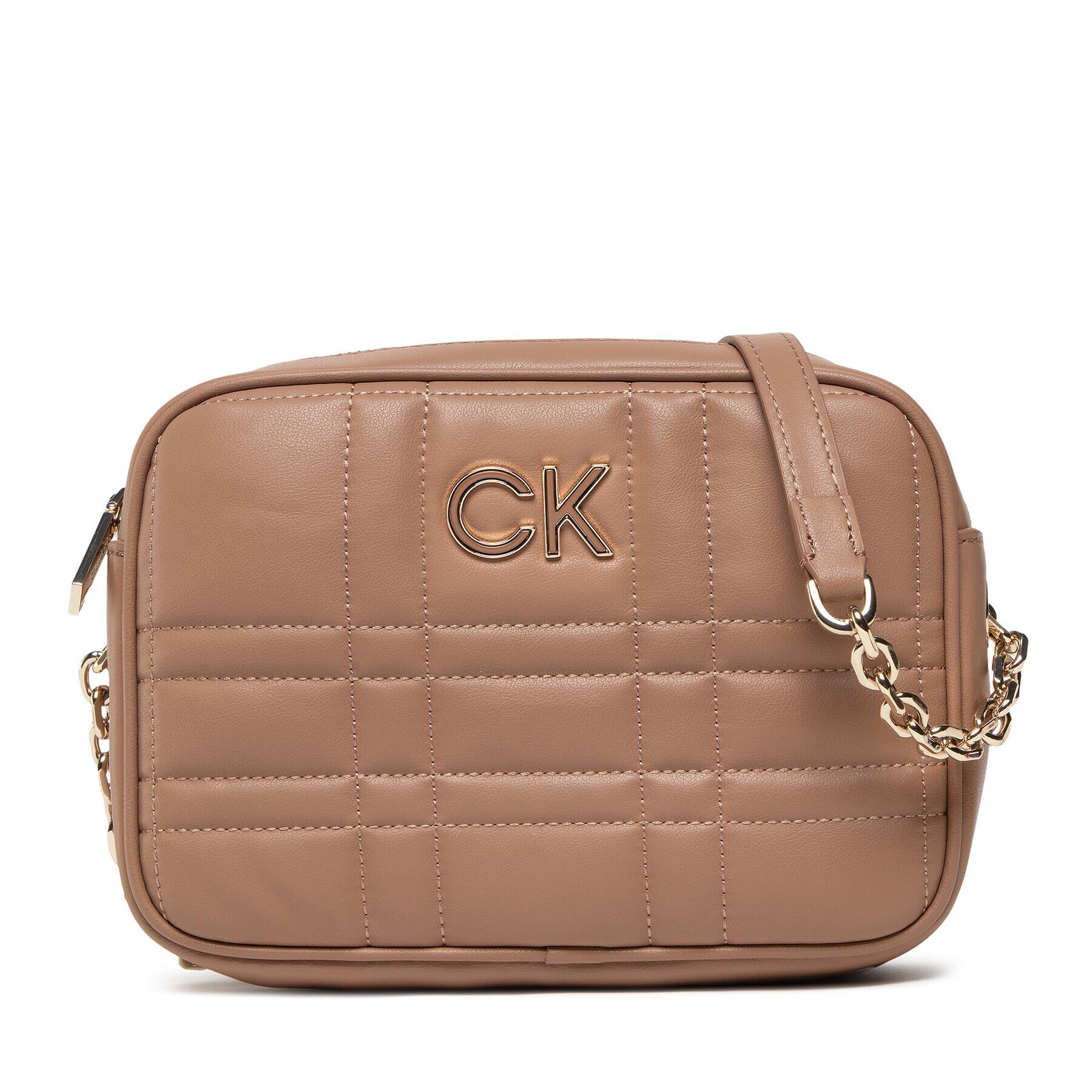 Calvin Klein Táska Re-Lock Quilt Camera Bag K60K609859 Barna - Pepit.hu