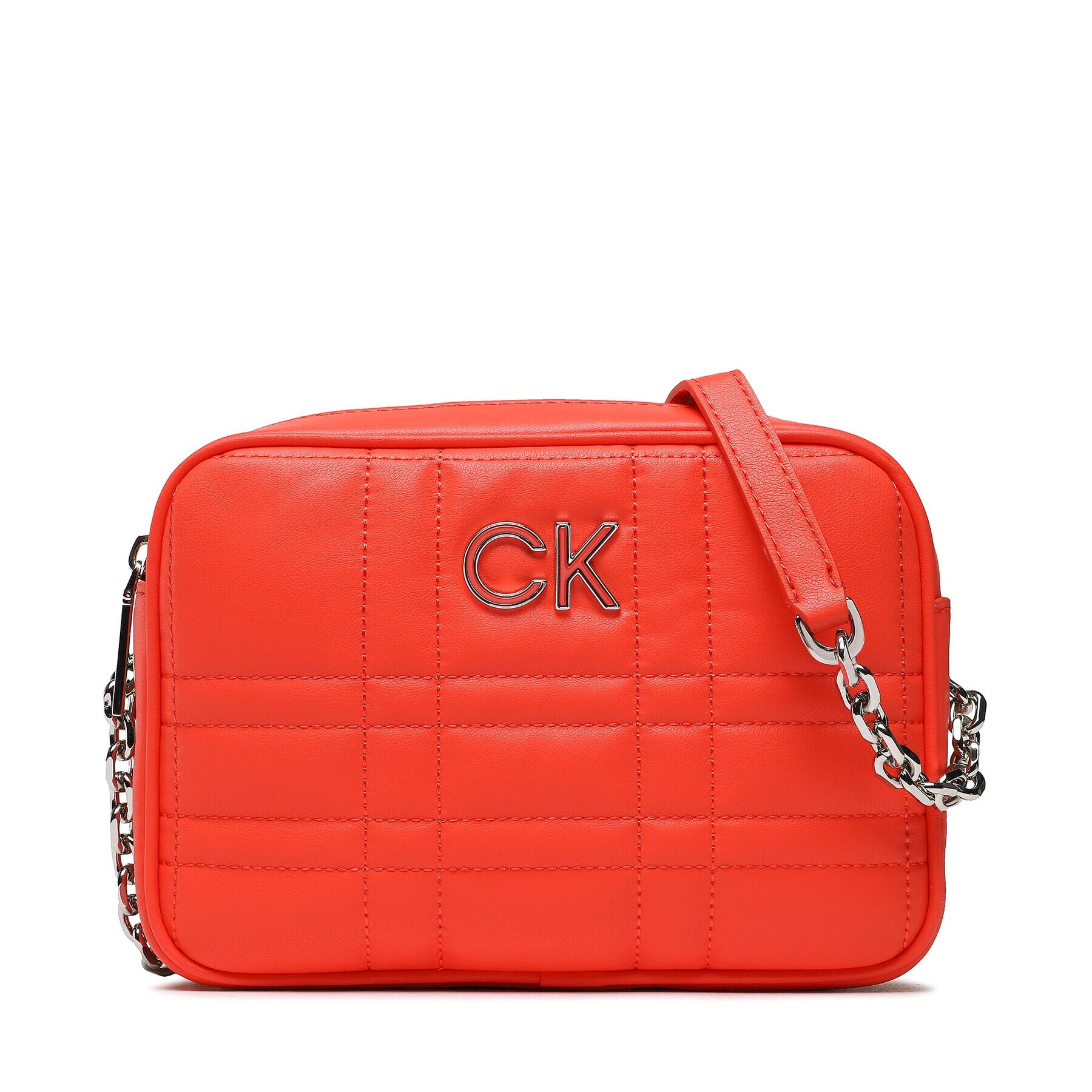 Calvin Klein Táska Re-Lock Quilt Camera Bag K60K609859 Piros - Pepit.hu