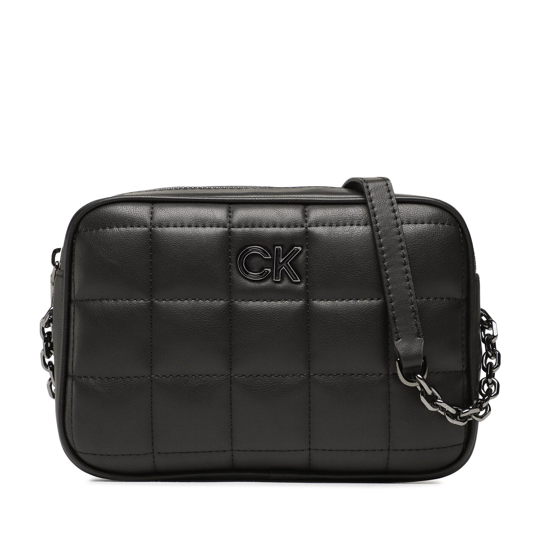 Calvin Klein Táska Re-Lock Quilt Camera Bag K60K610445 Fekete - Pepit.hu