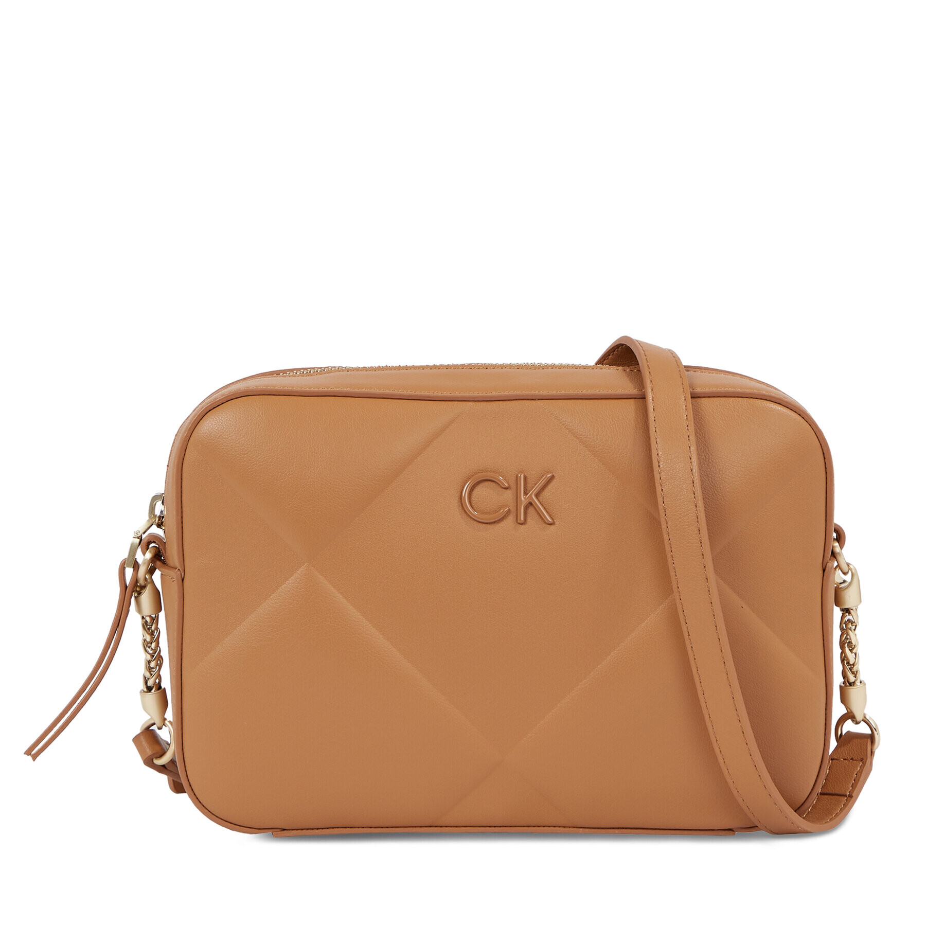 Calvin Klein Táska Re-Lock Quilt Camera Bag K60K610767 Barna - Pepit.hu