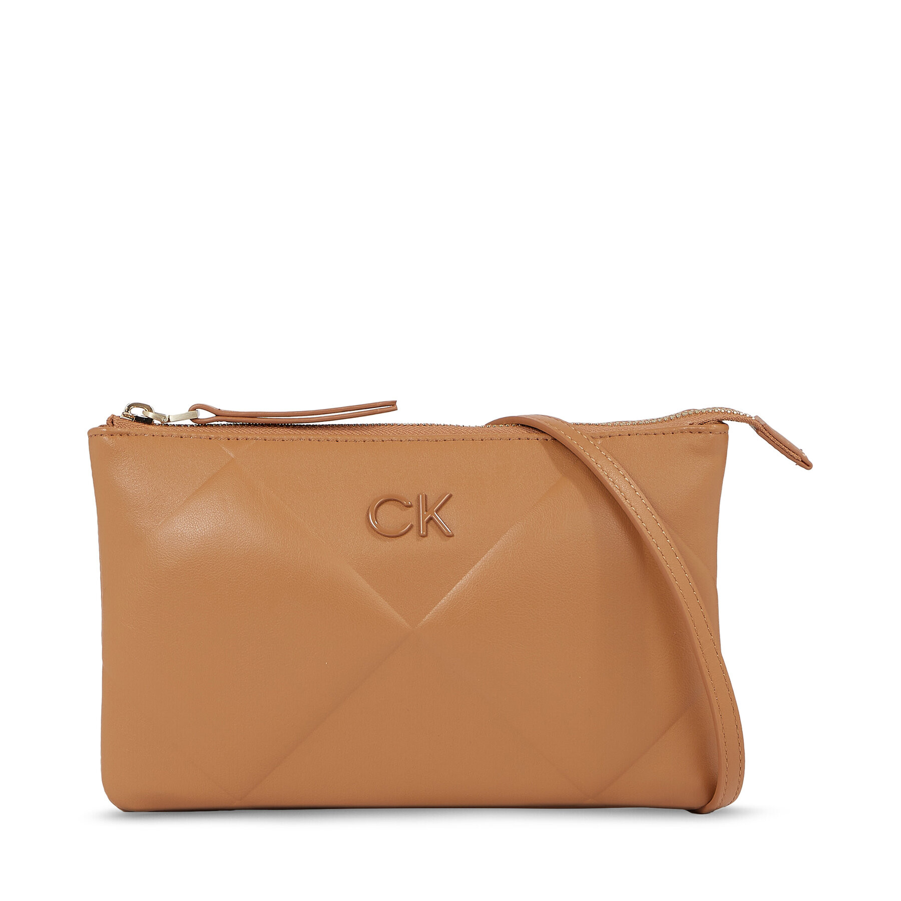 Calvin Klein Táska Re-Lock Quilt Crossbody K60K611042 Barna - Pepit.hu