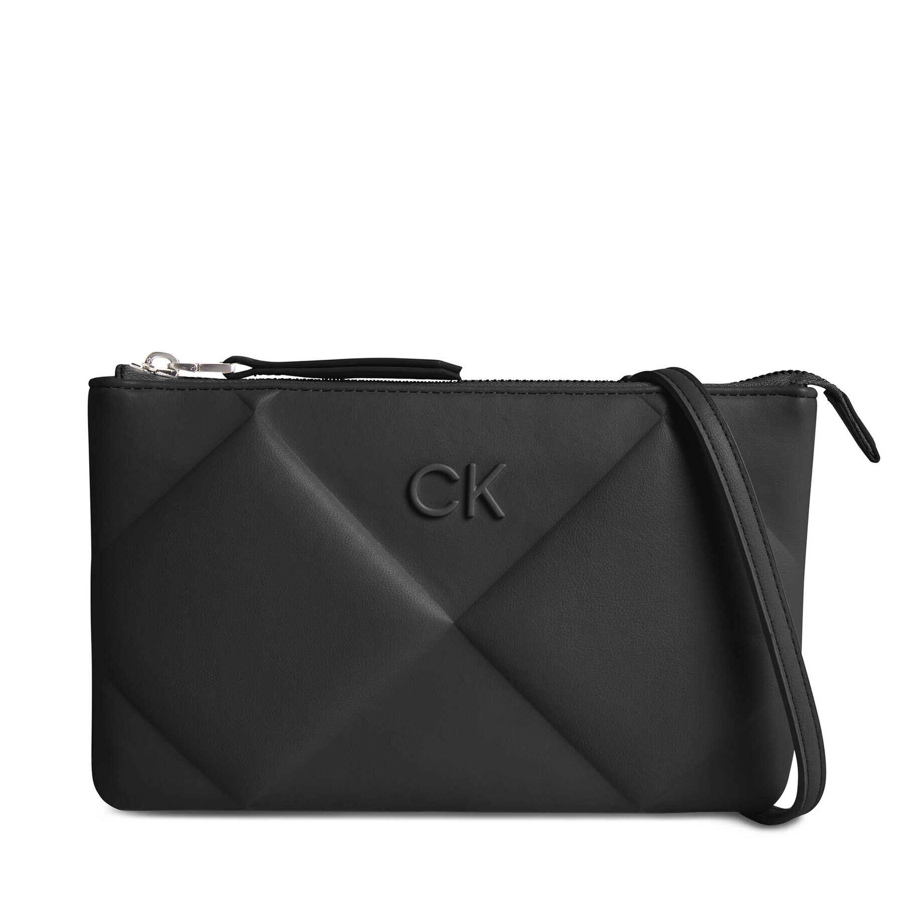 Calvin Klein Táska Re-Lock Quilt Crossbody K60K611042 Fekete - Pepit.hu