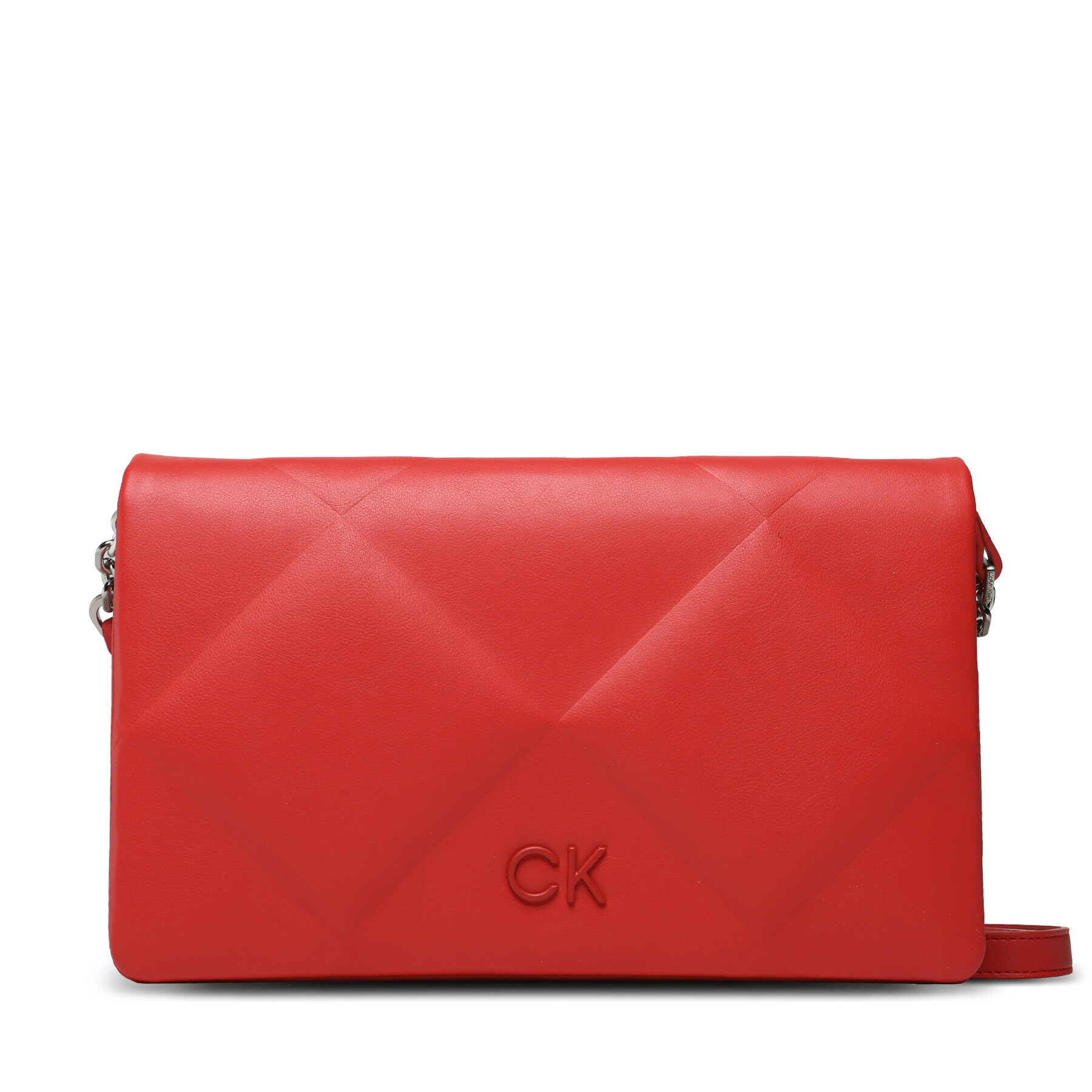 Calvin Klein Táska Re-Lock Quilt Shoulder Bag K60K611021 Piros - Pepit.hu