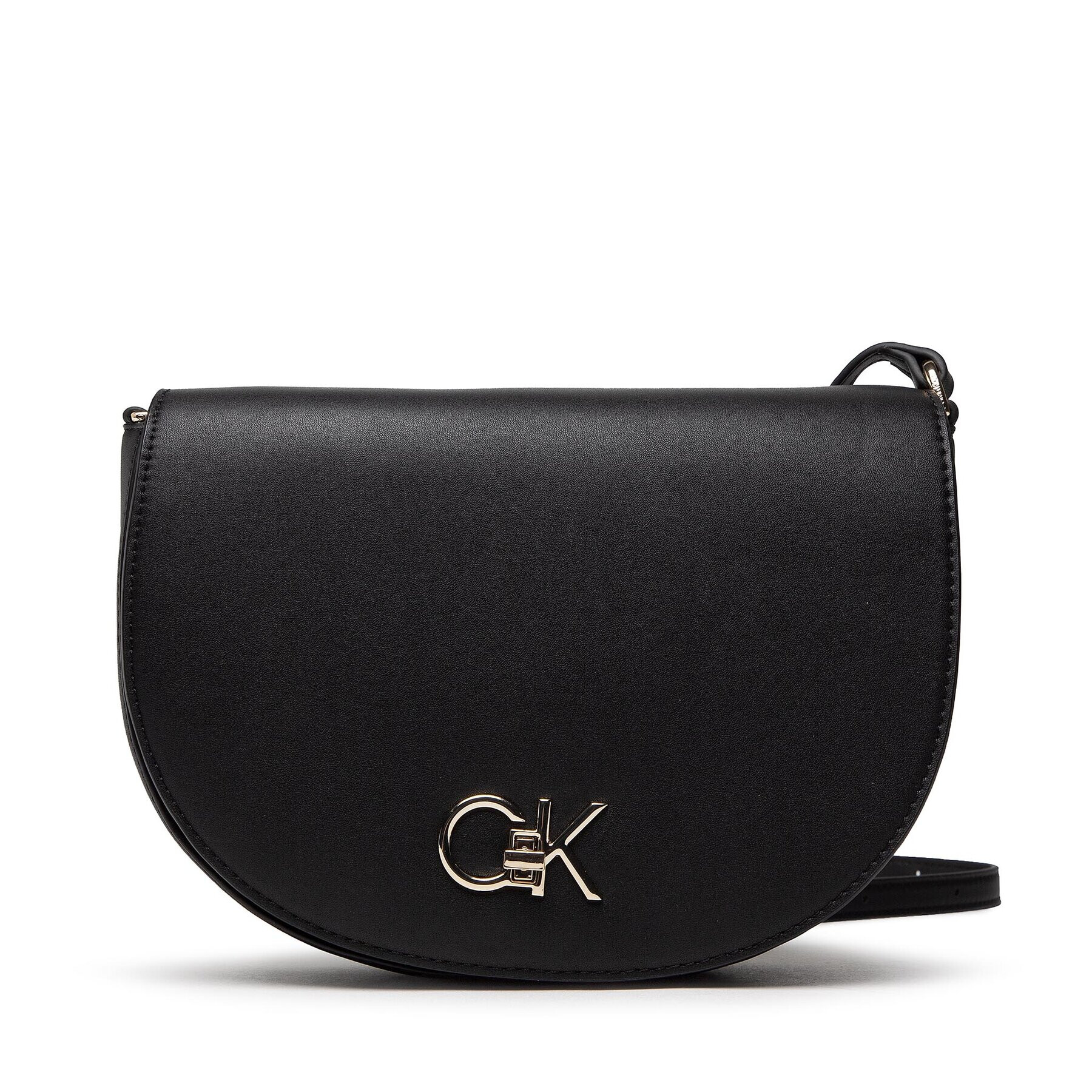 Calvin Klein Táska Re-Lock Saddle Bag K60K609871 Fekete - Pepit.hu