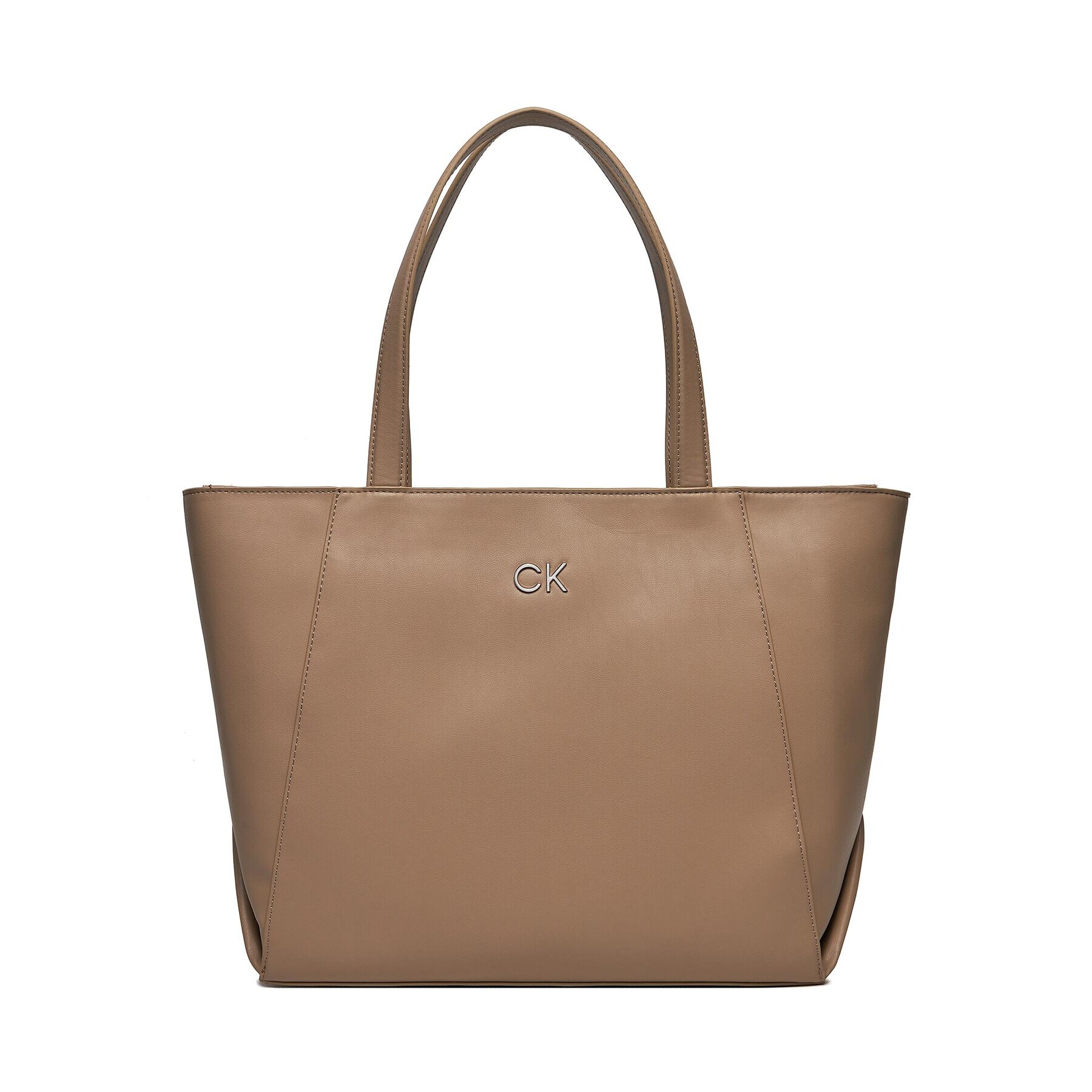 Calvin Klein Táska Re-Lock Seasonal Shopper Lg K60K611334 Bézs - Pepit.hu