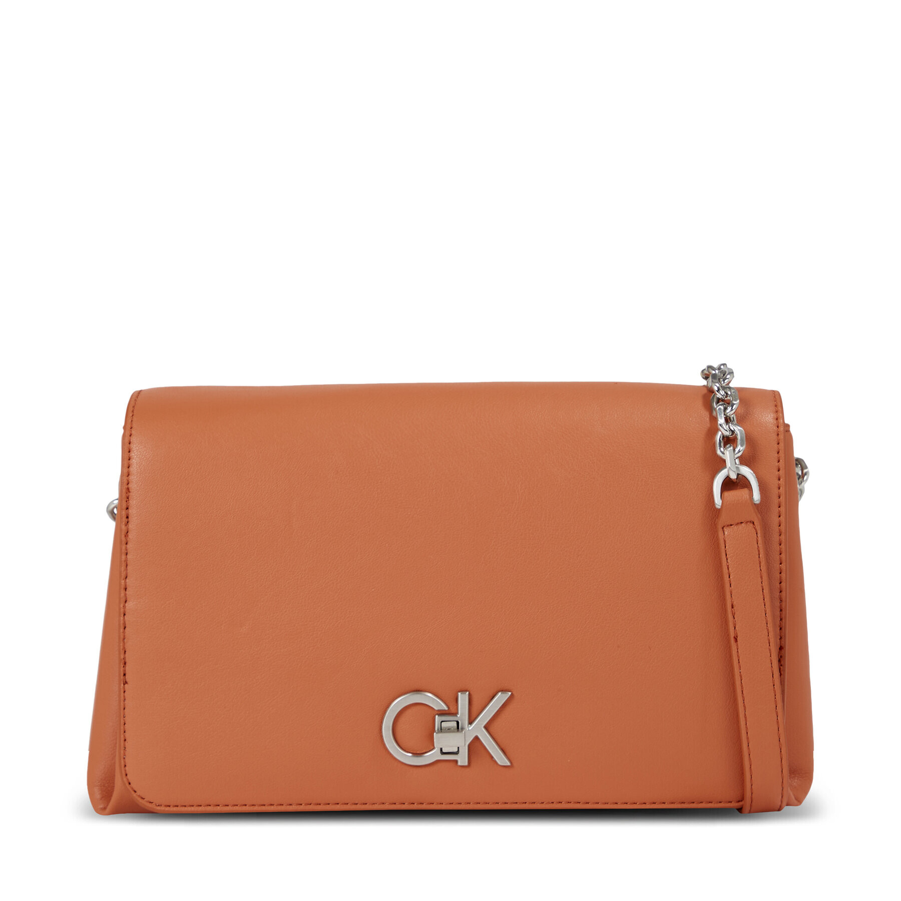 Calvin Klein Táska Re-Lock Shoulder Bag Md K60K611057 Barna - Pepit.hu