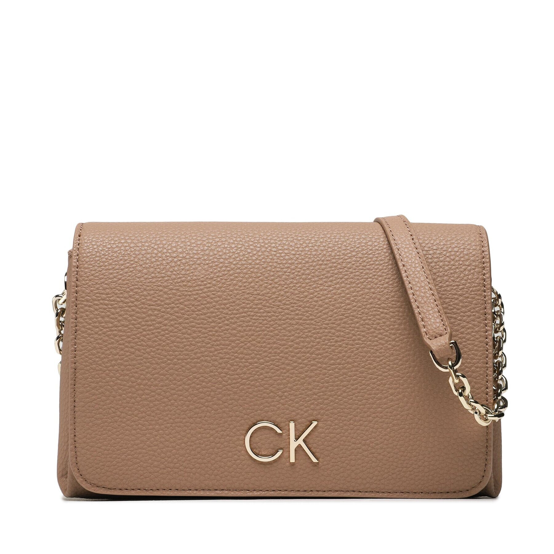 Calvin Klein Táska Re-Lock Shoulder Bag W/Flap K60K610455 Barna - Pepit.hu