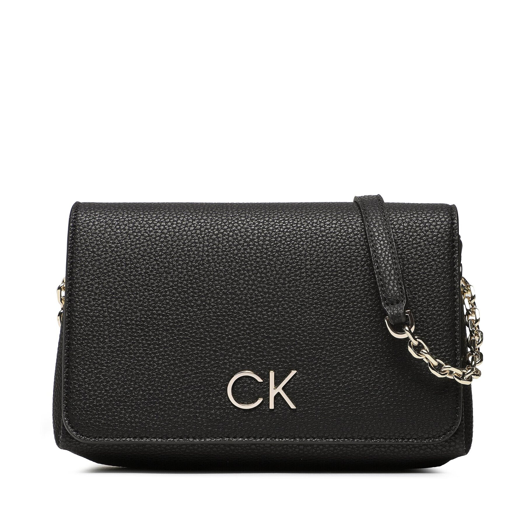 Calvin Klein Táska Re-Lock Shoulder Bag W/Flap K60K610455 Fekete - Pepit.hu