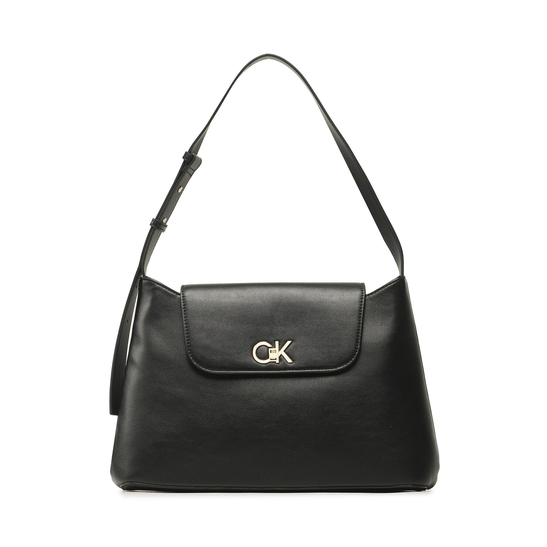 Calvin Klein Táska Re-Lock Tote Md K60K610773 Fekete - Pepit.hu