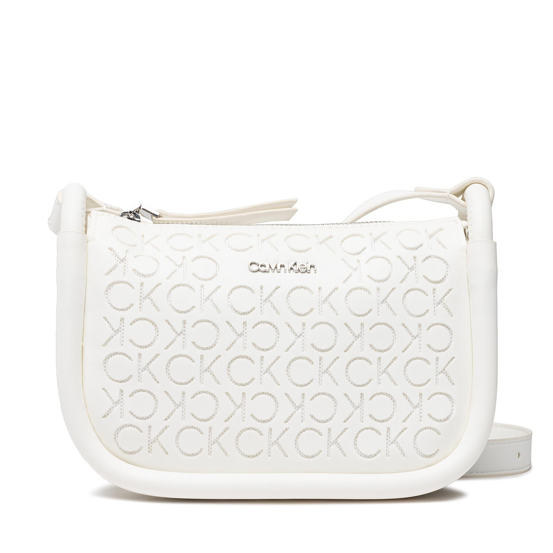 Calvin Klein Táska Resort Shoulder Bag Mesh K60K609403 Fehér - Pepit.hu