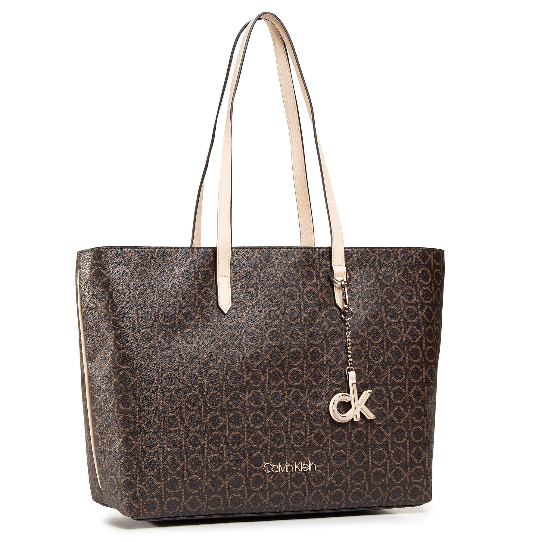 Calvin Klein Táska Shopper Md K60K607427 Barna - Pepit.hu