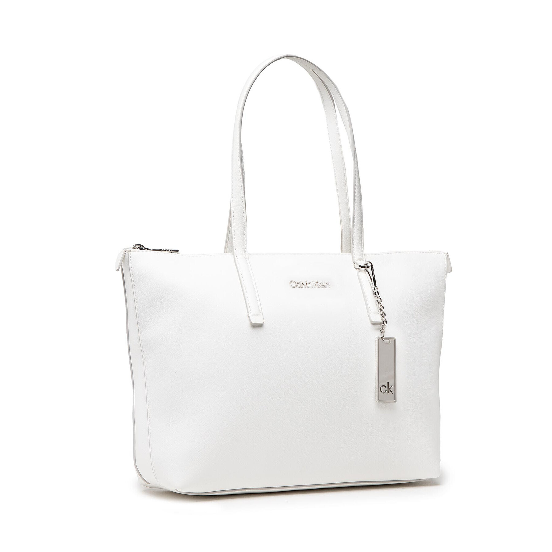 Calvin Klein Táska Shopper Md K60K608283 Fehér - Pepit.hu