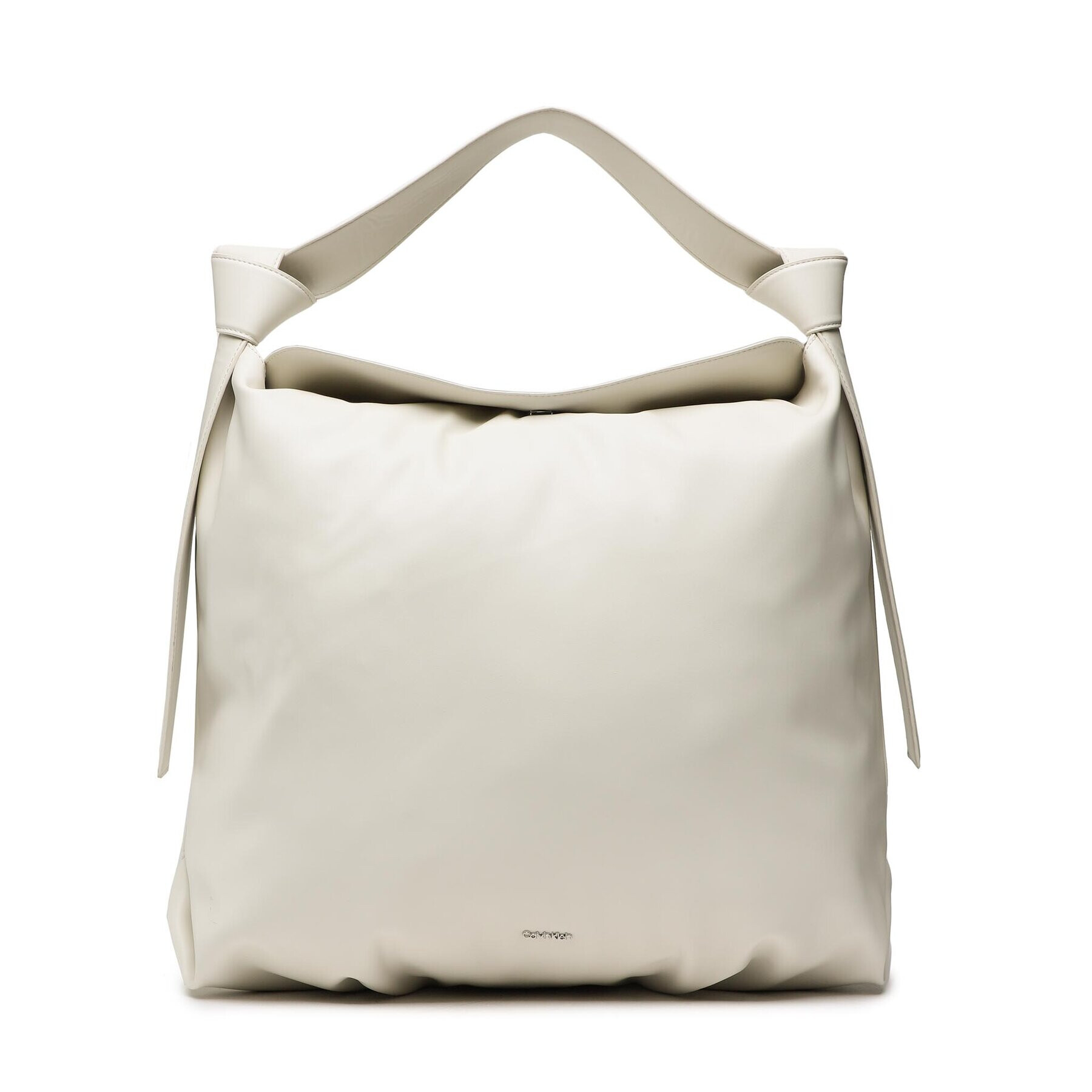 Calvin Klein Táska Soft Nappa Tote Lg K60K610168 Bézs - Pepit.hu