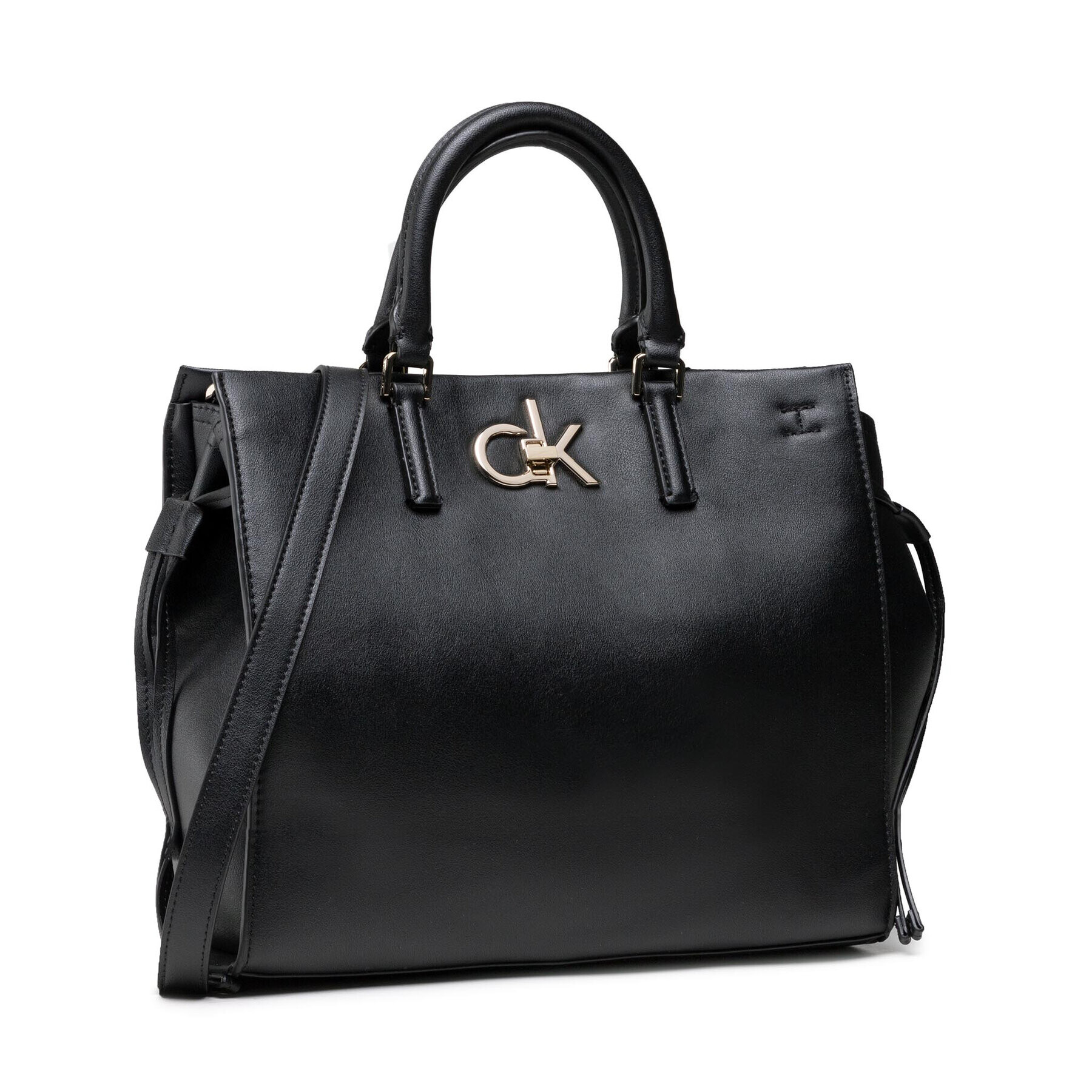 Calvin Klein Táska Tote Md K60K608285 Fekete - Pepit.hu