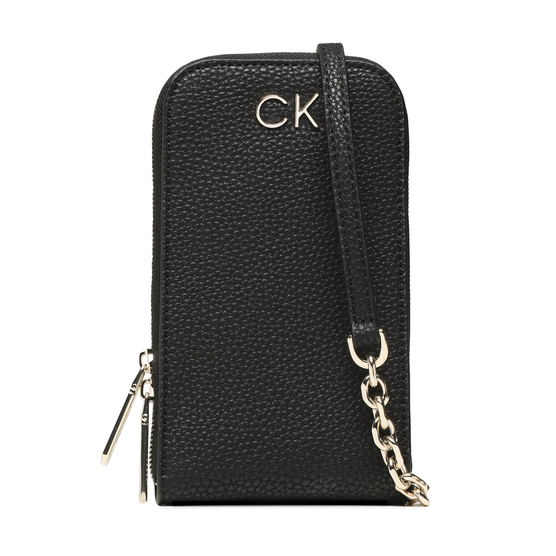 Calvin Klein Telefontok Re-Lock Phone Crossbody K60K610488 Fekete - Pepit.hu