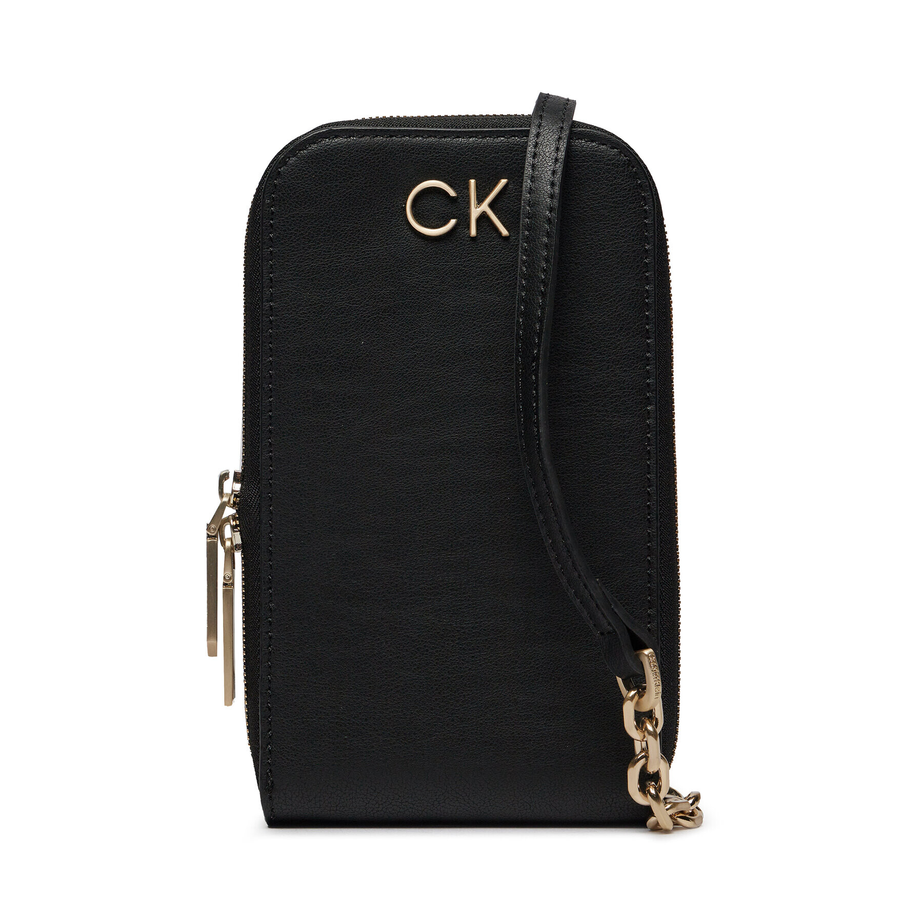 Calvin Klein Telefontok Re-Lock Phone Crossbody K60K611100 Fekete - Pepit.hu