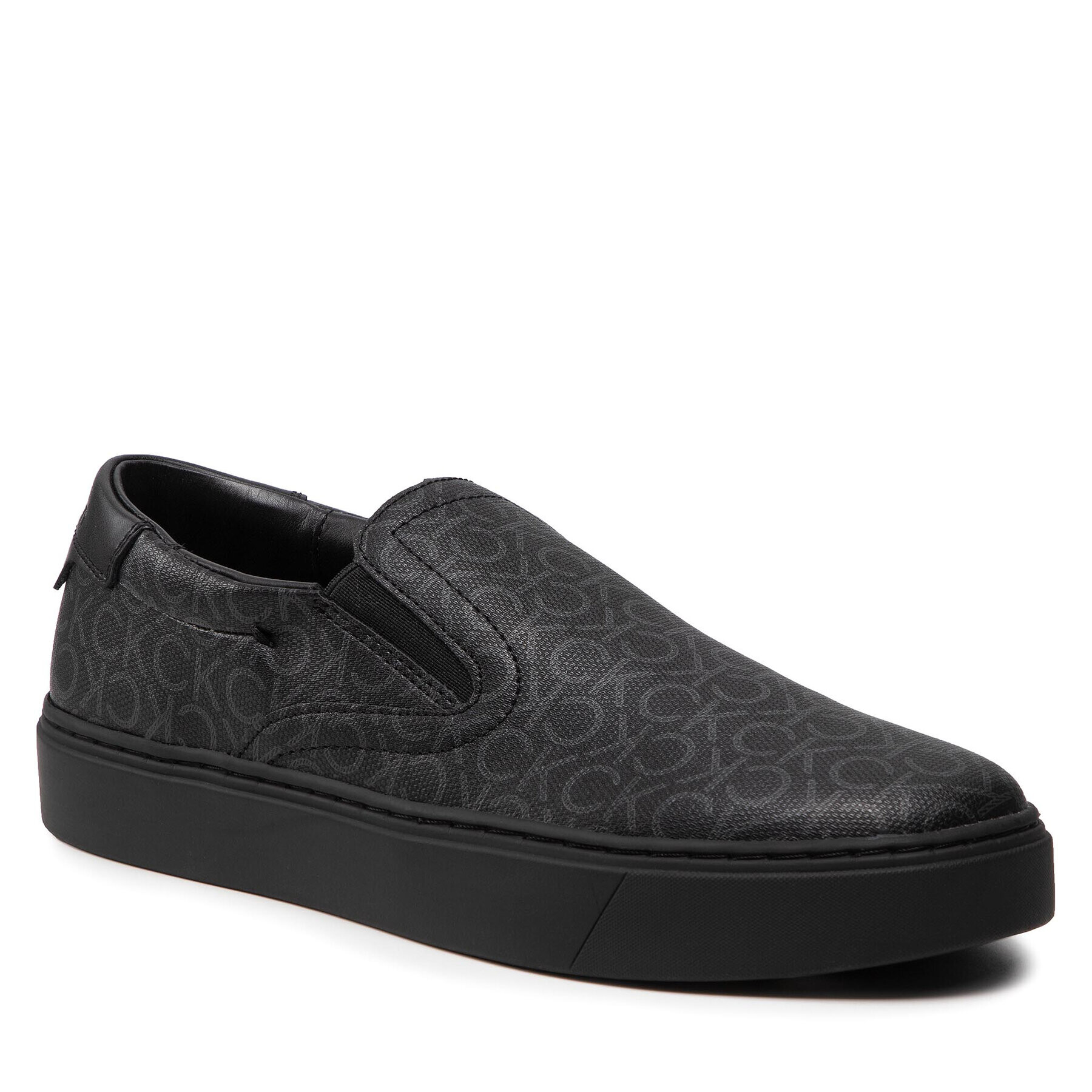 Calvin Klein Teniszcipő Slip On Cv Mono HM0HM00523 Fekete - Pepit.hu