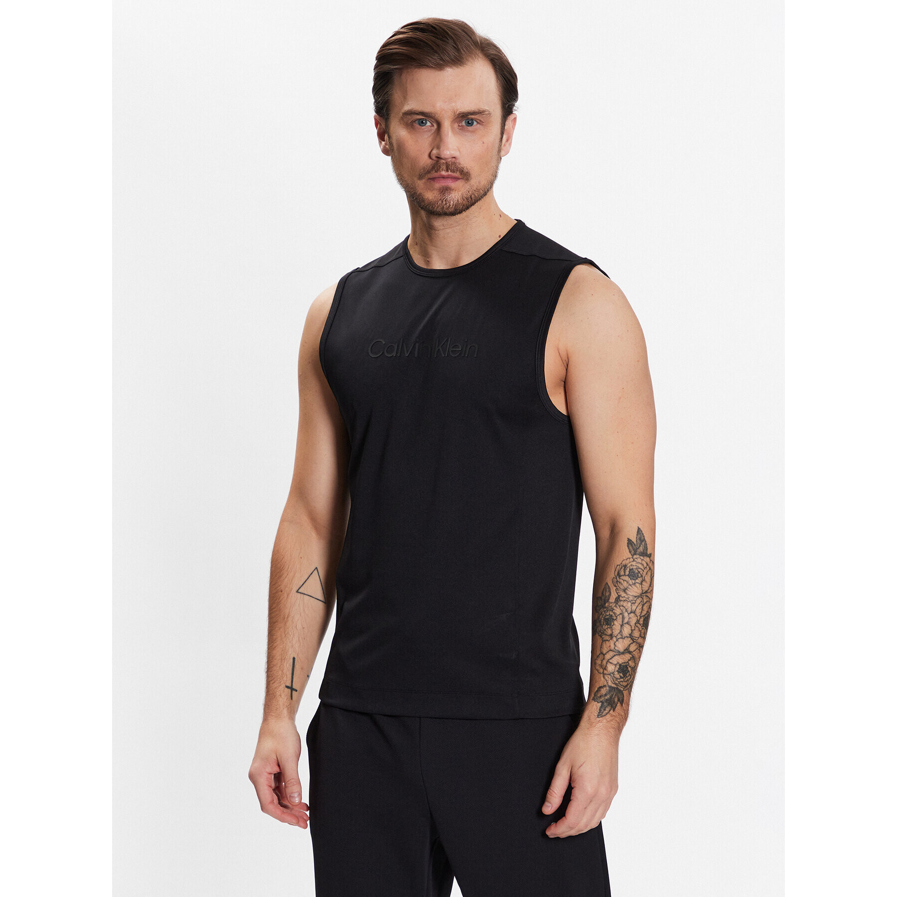 Calvin Klein Trikó Tank 00GMS3K106 Fekete Regular Fit - Pepit.hu