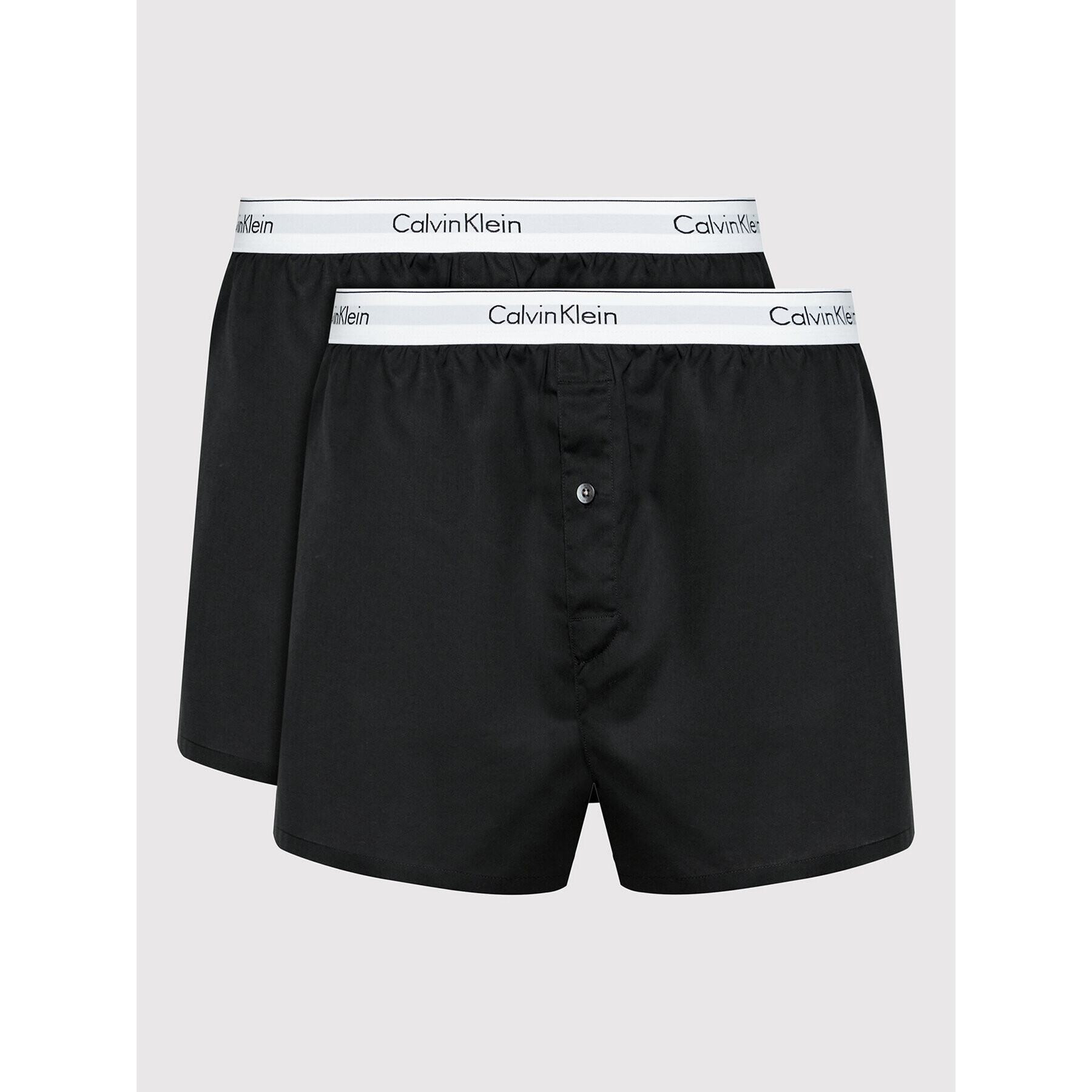 Calvin Klein Underwear 2 darab boxer 000NB1396A Fekete - Pepit.hu