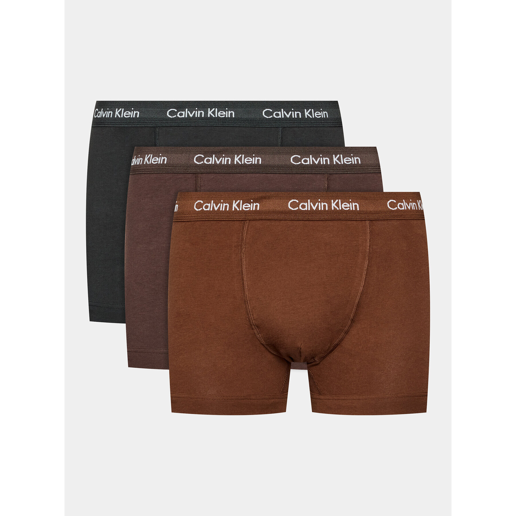 Calvin Klein Underwear 3 darab boxer 0000U2662G Barna - Pepit.hu