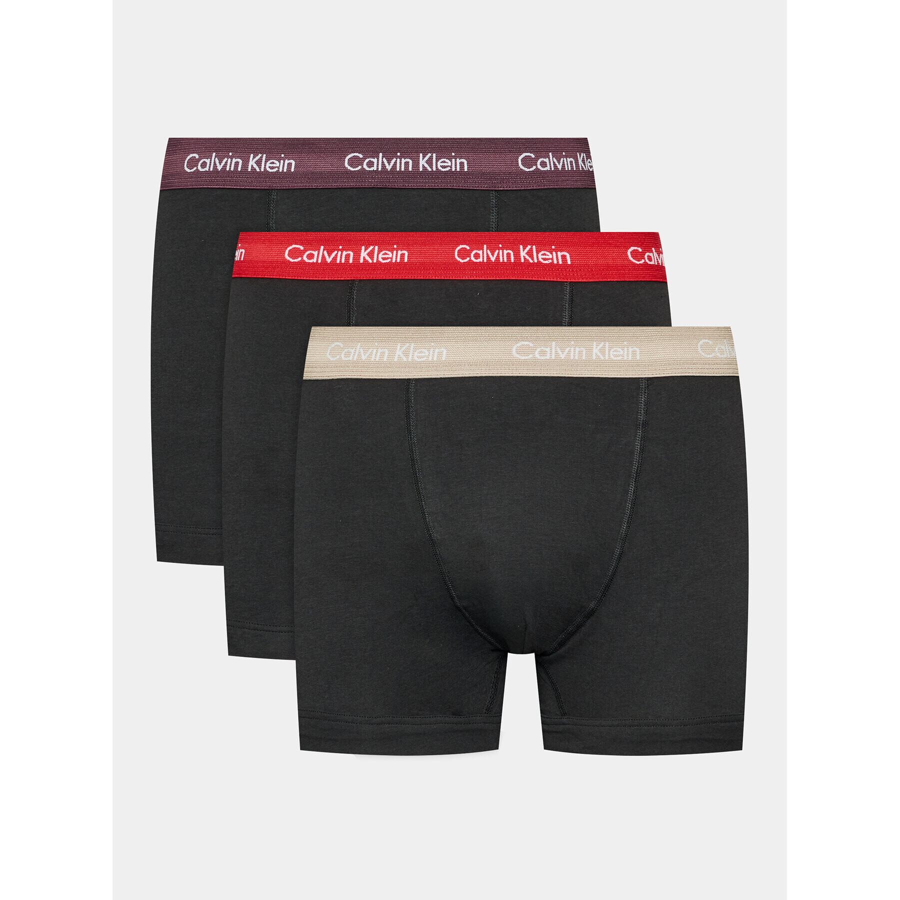 Calvin Klein Underwear 3 darab boxer 0000U2662G Fekete - Pepit.hu