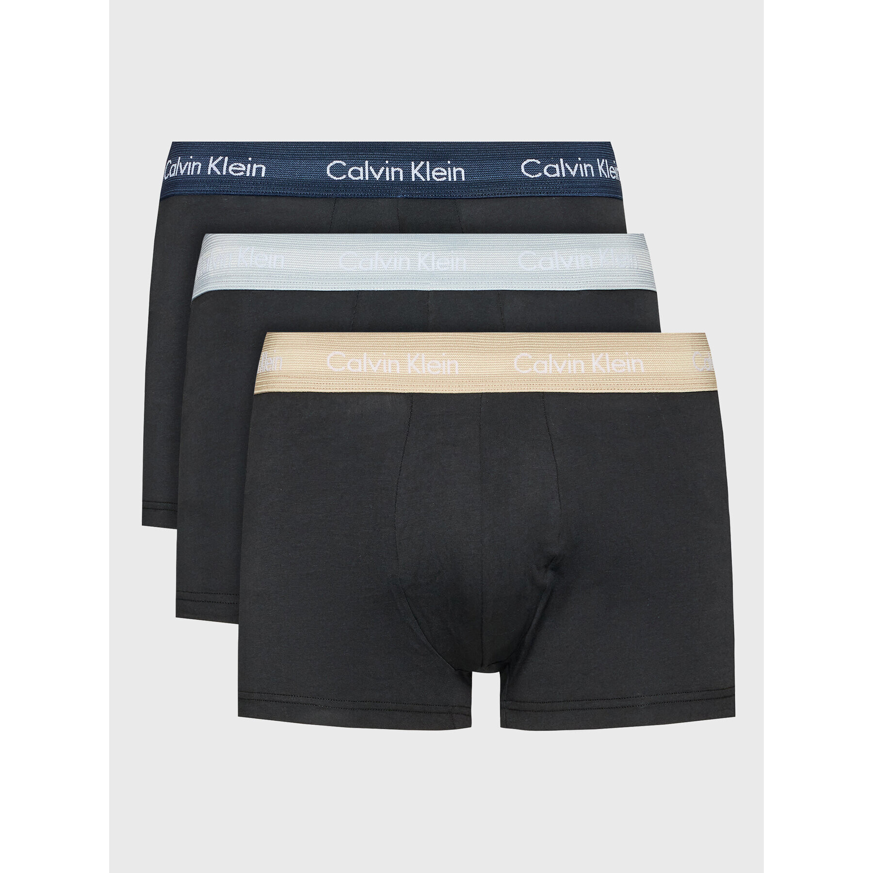 Calvin Klein Underwear 3 darab boxer 0000U2664G Fekete - Pepit.hu