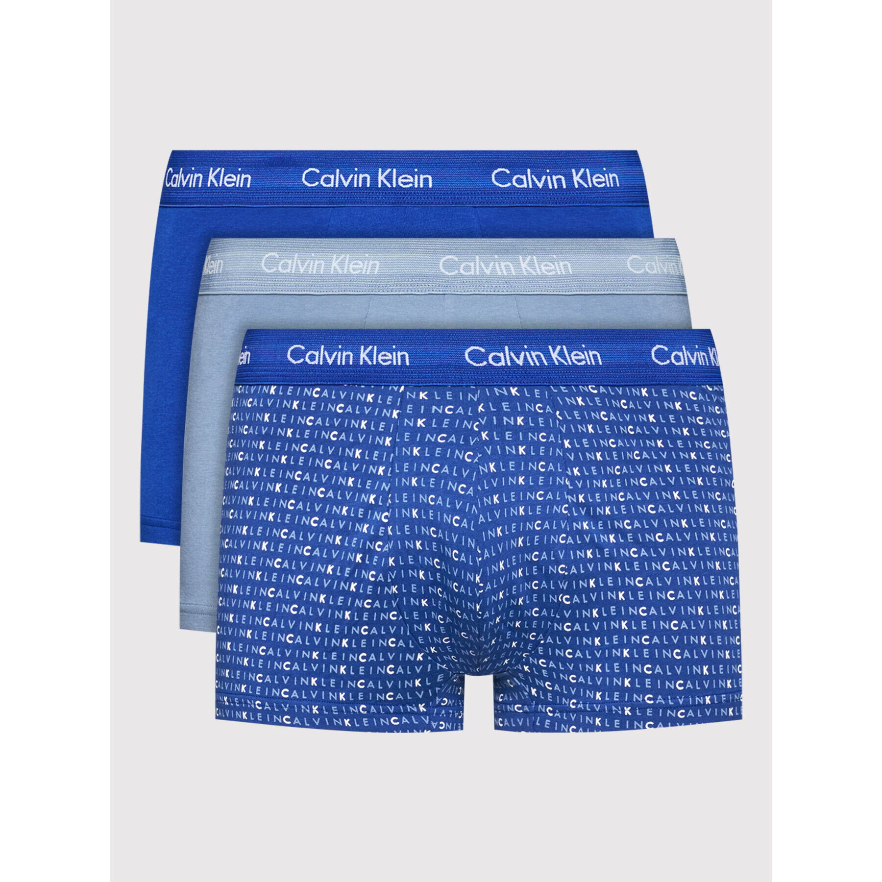 Calvin Klein Underwear 3 darab boxer 0000U2664G Kék - Pepit.hu