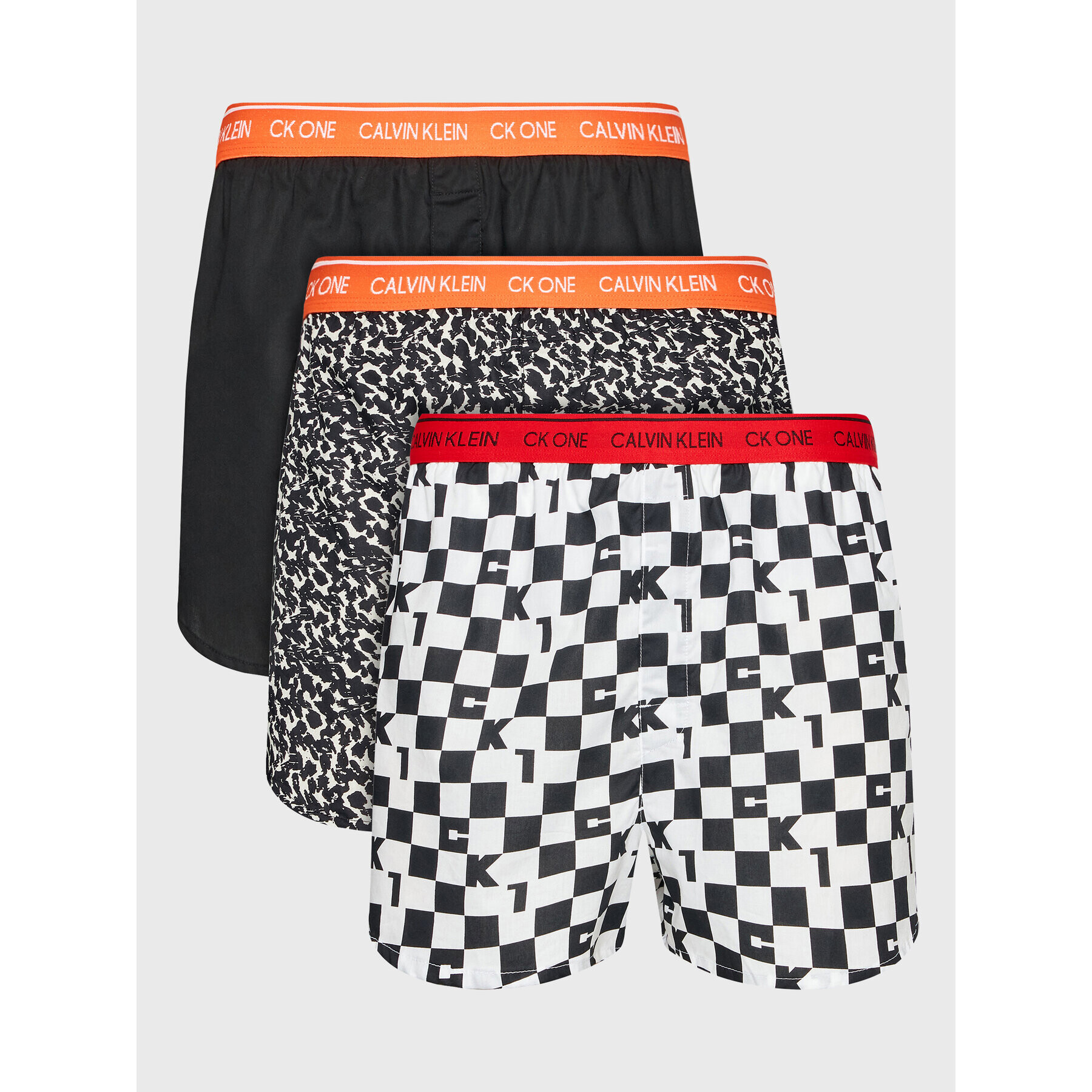 Calvin Klein Underwear 3 darab boxer 000NB3000A Színes - Pepit.hu