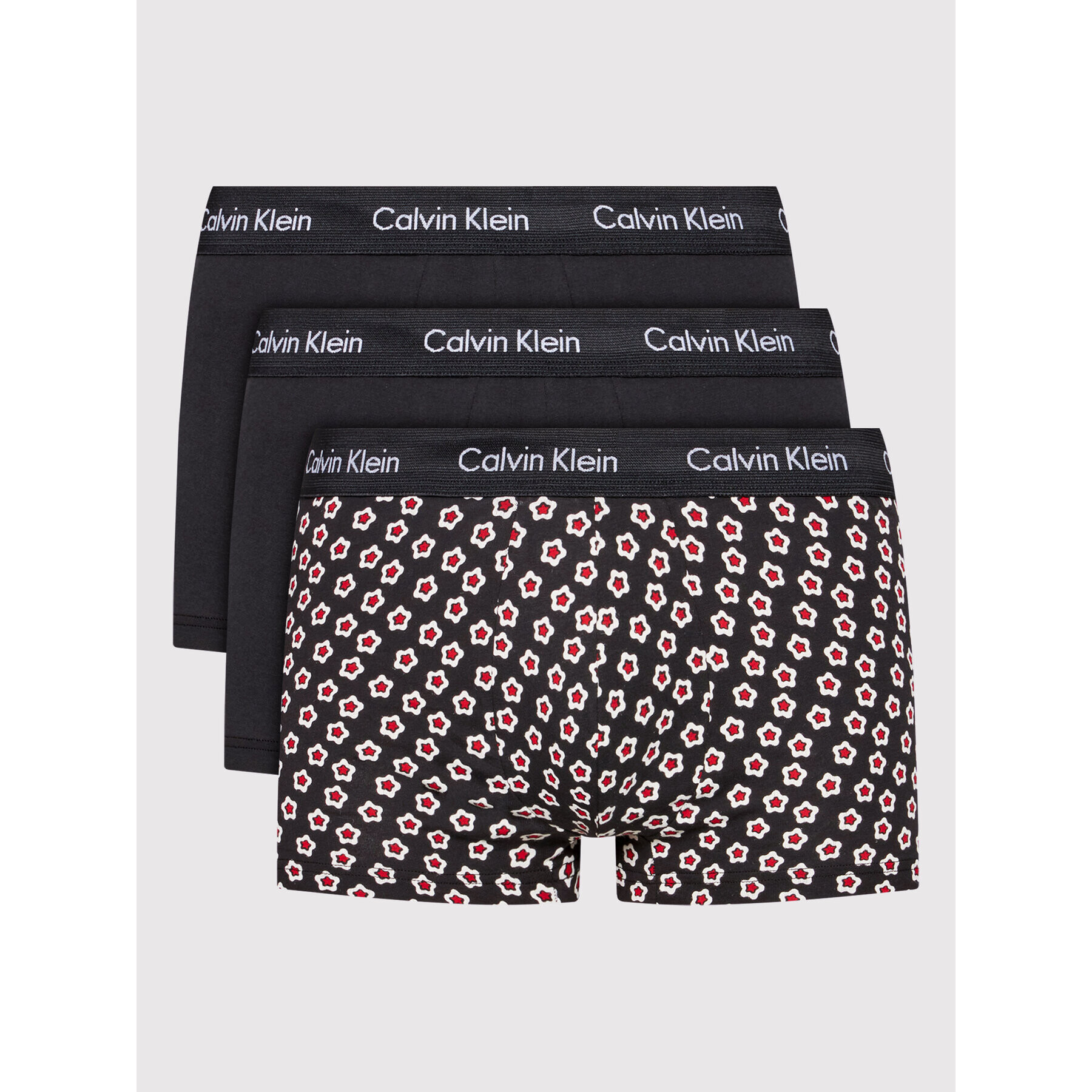 Calvin Klein Underwear 3 darab boxer 000NB3055A Fekete - Pepit.hu