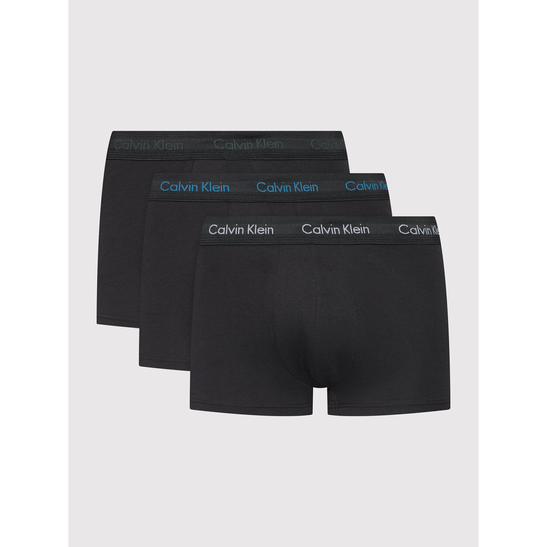 Calvin Klein Underwear 3 darab boxer Trunk 0000U2664G Fekete - Pepit.hu