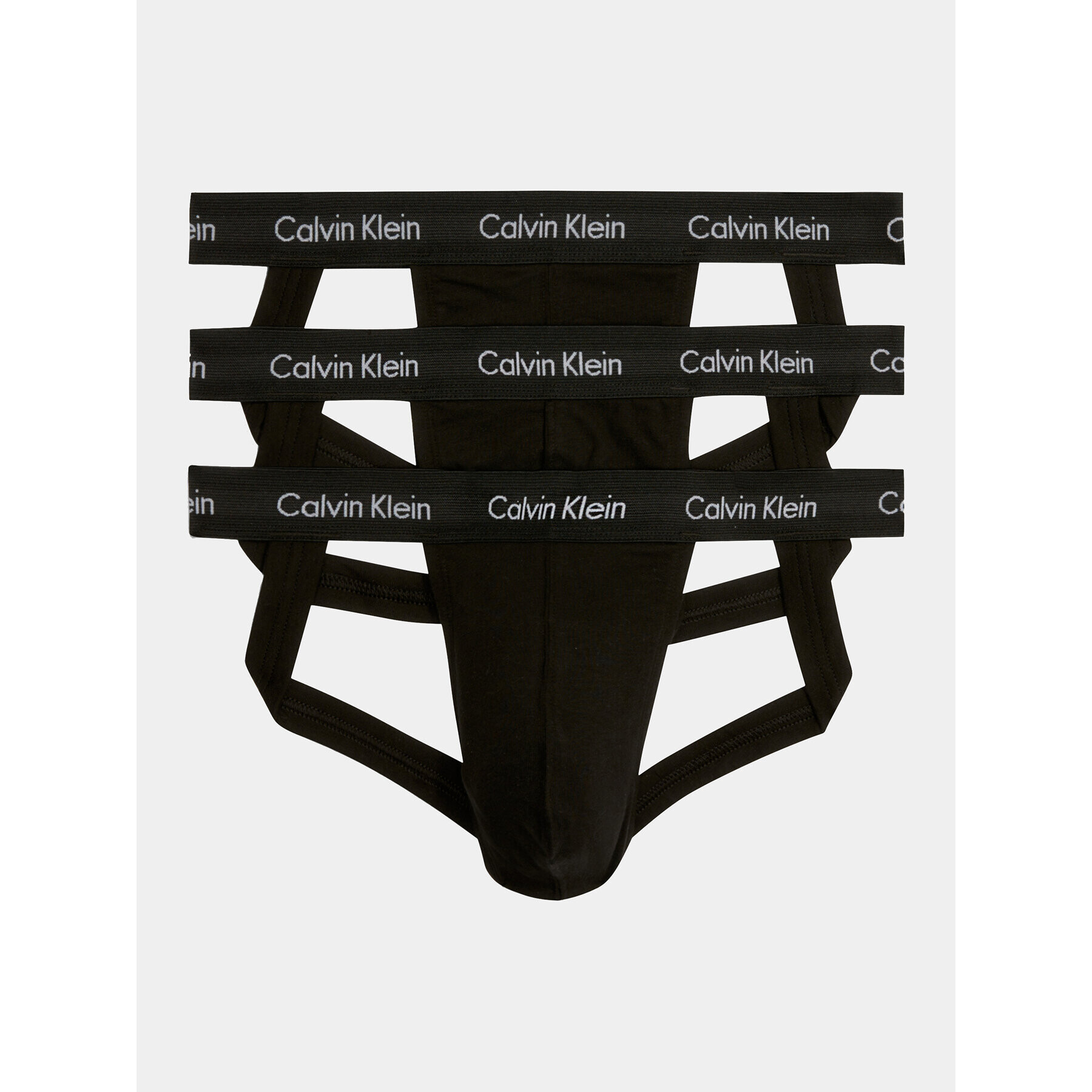 Calvin Klein Underwear 3 db tanga 000NB2623A Fekete - Pepit.hu