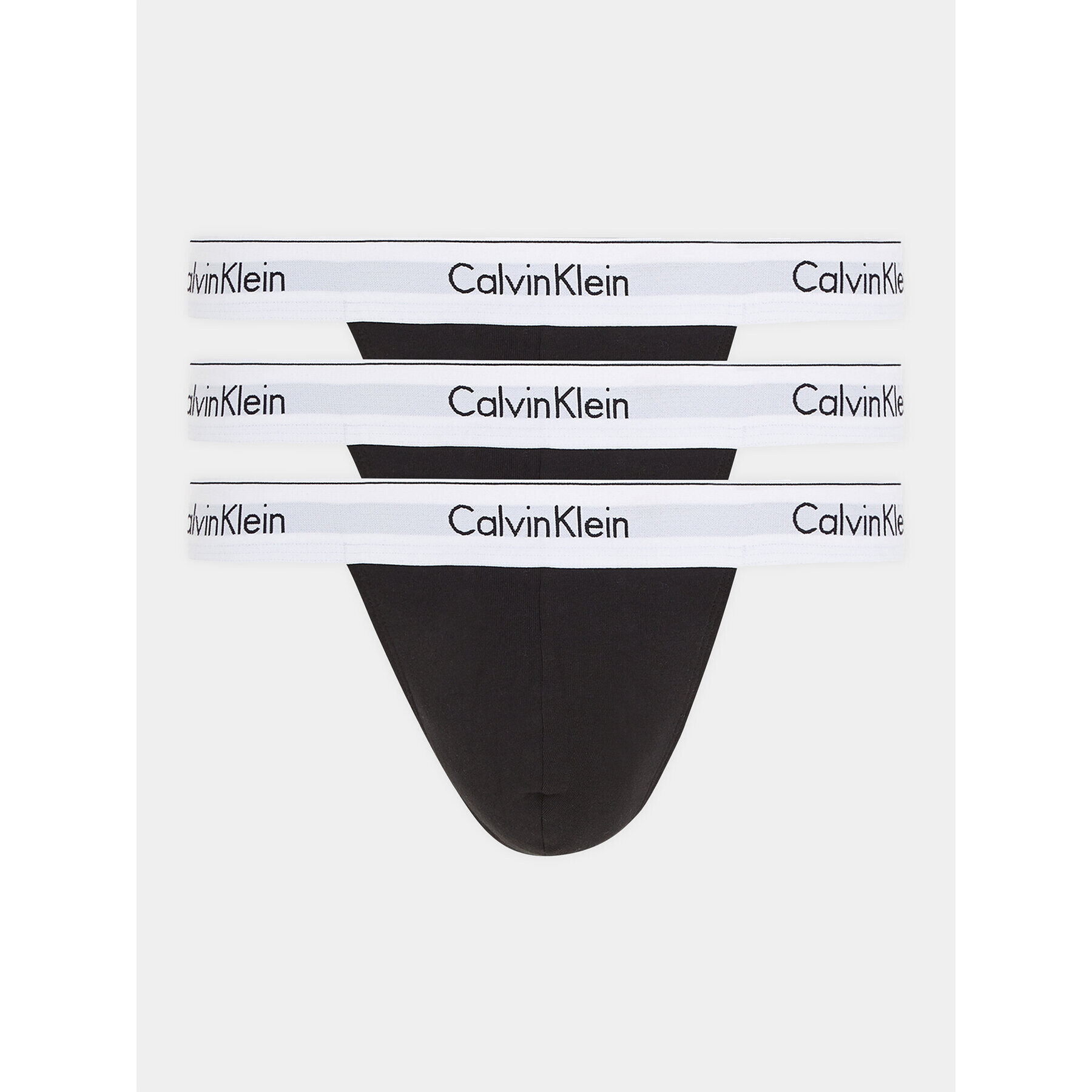 Calvin Klein Underwear 3 db tanga 000NB3226A Fekete - Pepit.hu