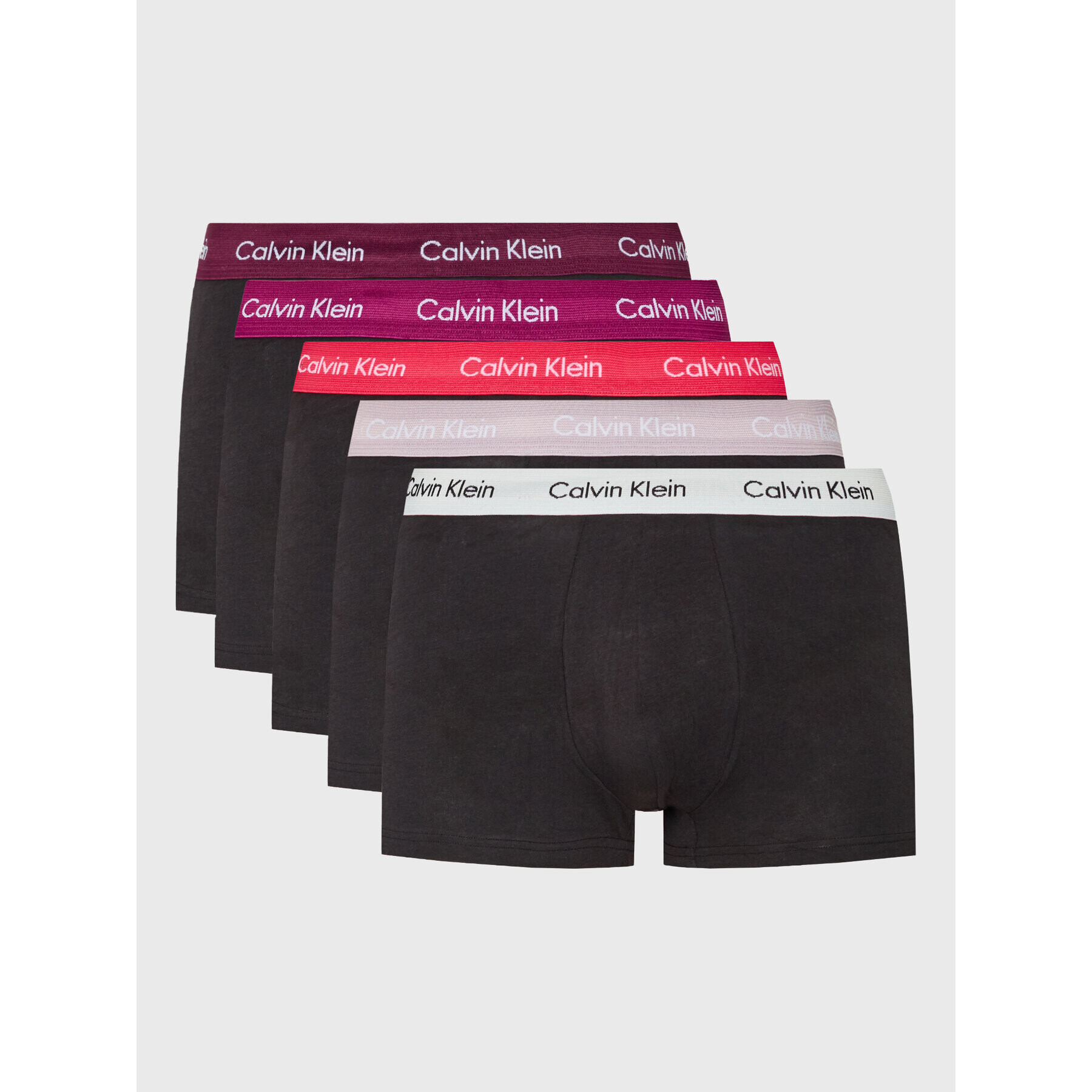 Calvin Klein Underwear 5 darab boxer Low Rise Trunk 000NB2631A Fekete - Pepit.hu