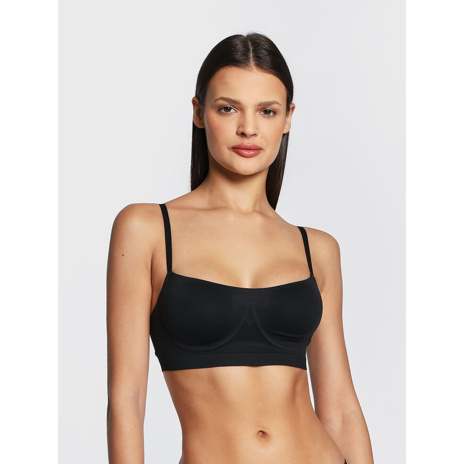 Calvin Klein Underwear Balconette melltartó 000QF6609E Fekete - Pepit.hu