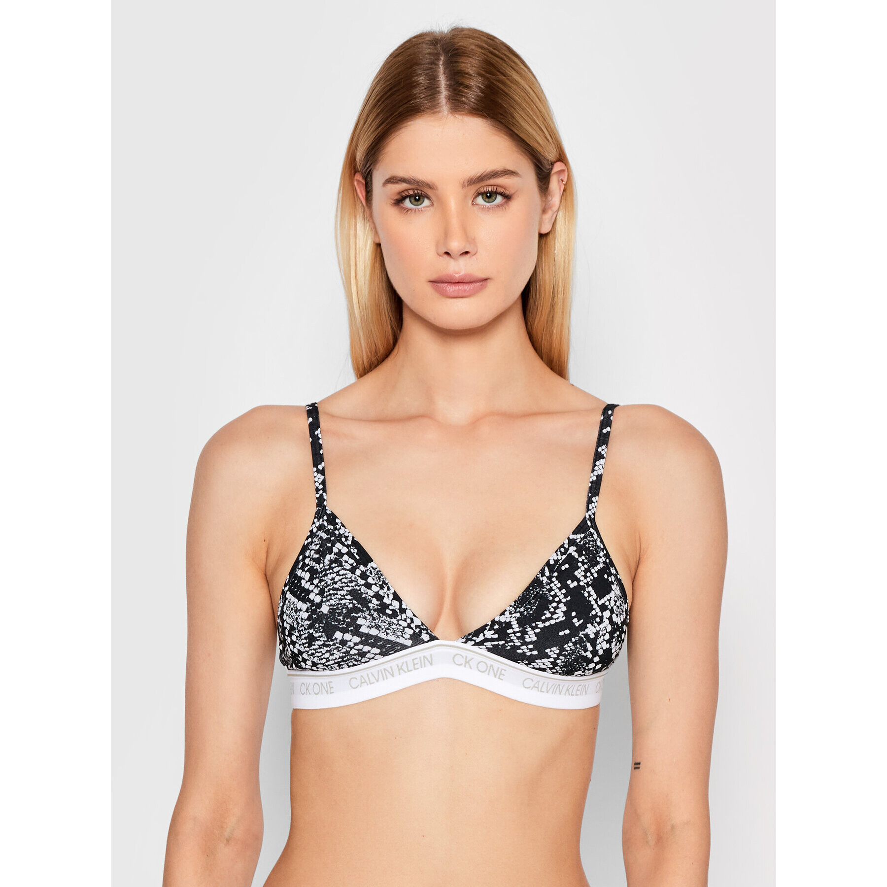 Calvin Klein Underwear Bralette melltartó 000QF5953E Fekete - Pepit.hu