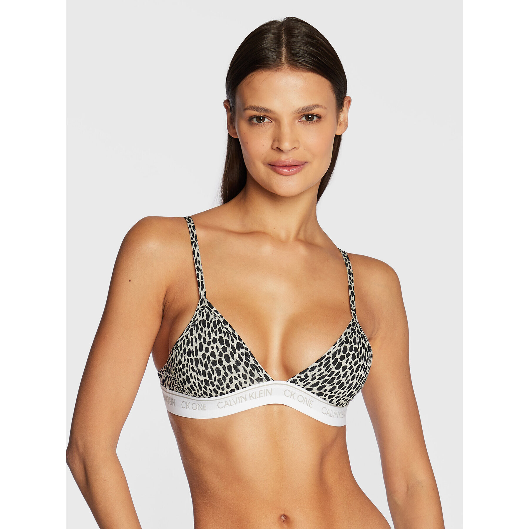 Calvin Klein Underwear Bralette melltartó 000QF5953E Szürke - Pepit.hu