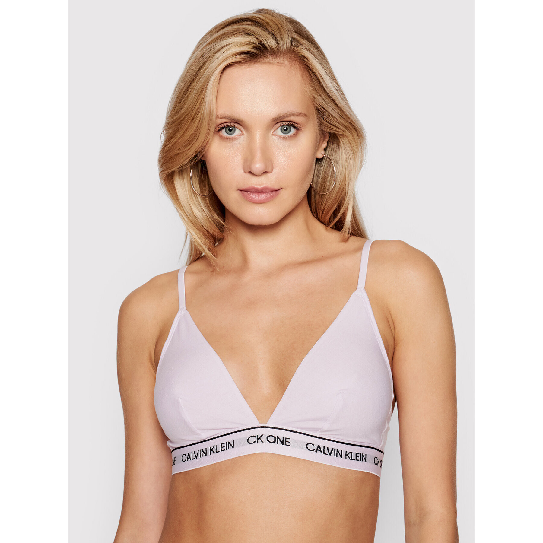 Calvin Klein Underwear Bralette melltartó 000QF6316E Lila - Pepit.hu