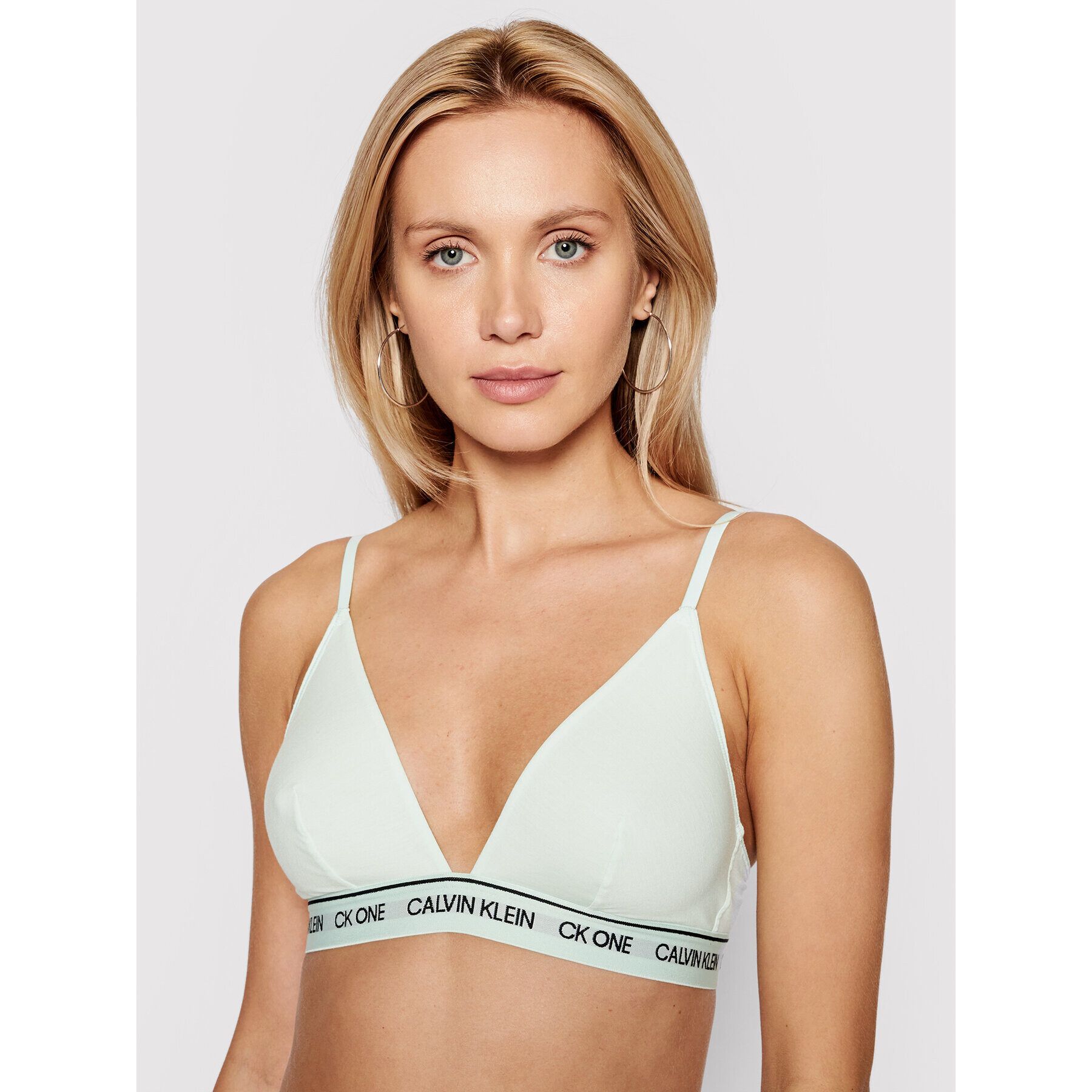 Calvin Klein Underwear Bralette melltartó 000QF6316E Zöld - Pepit.hu