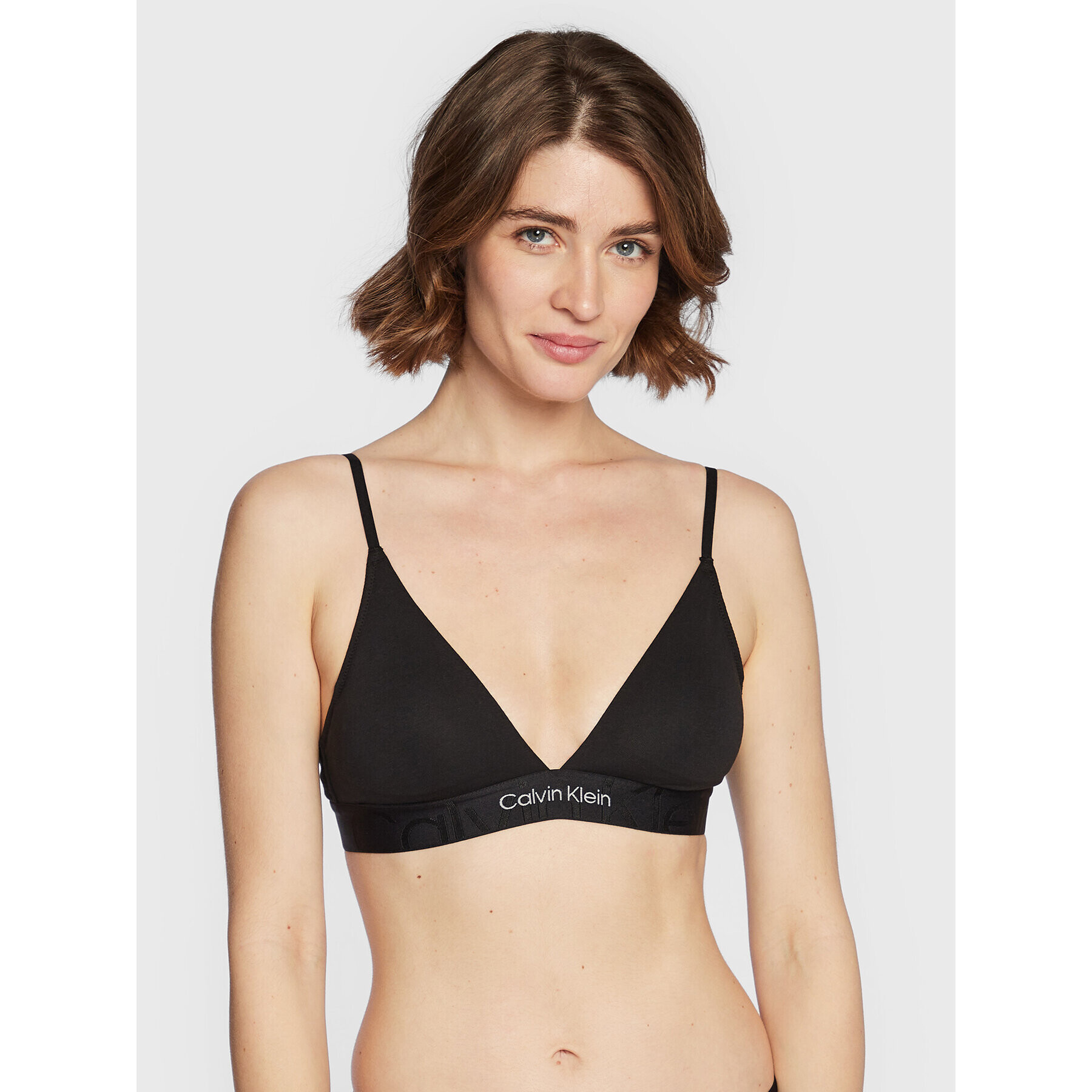 Calvin Klein Underwear Bralette melltartó 000QF6990E Fekete - Pepit.hu