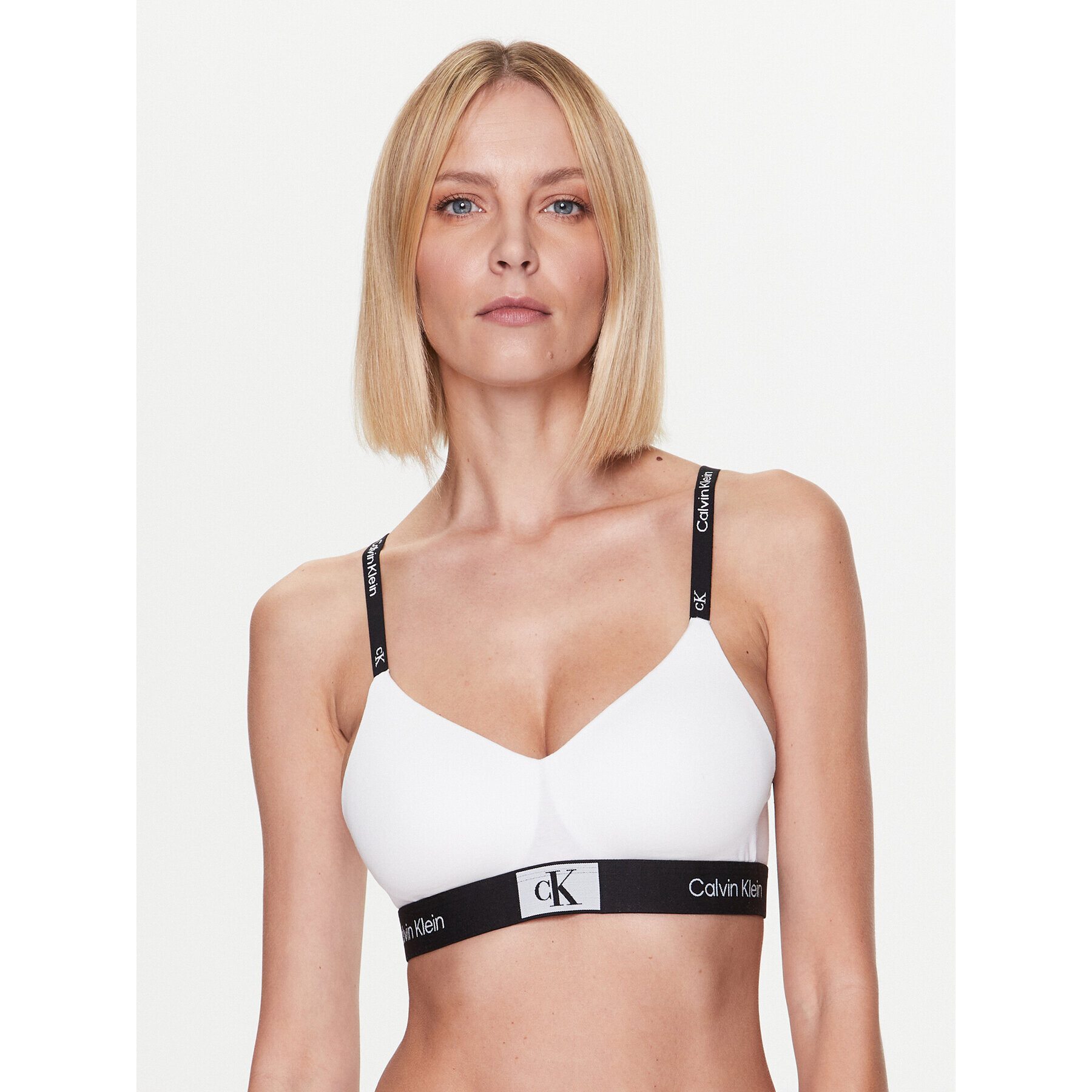 Calvin Klein Underwear Bralette melltartó Light Lined 000QF7218E Fehér - Pepit.hu