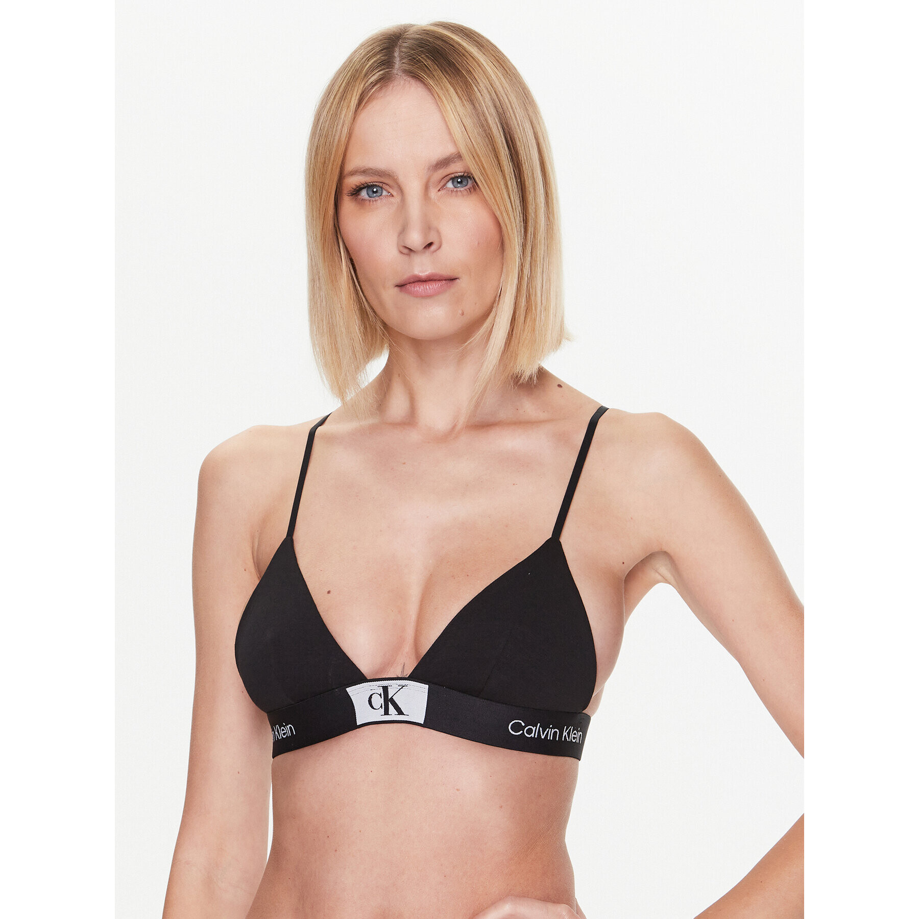 Calvin Klein Underwear Bralette melltartó Unlined 000QF7217E Fekete - Pepit.hu